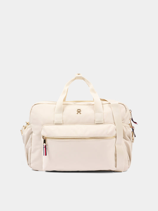 Borsa mamma beige per neonati,Tommy Hilfiger Junior,KA0KA00026 ACI