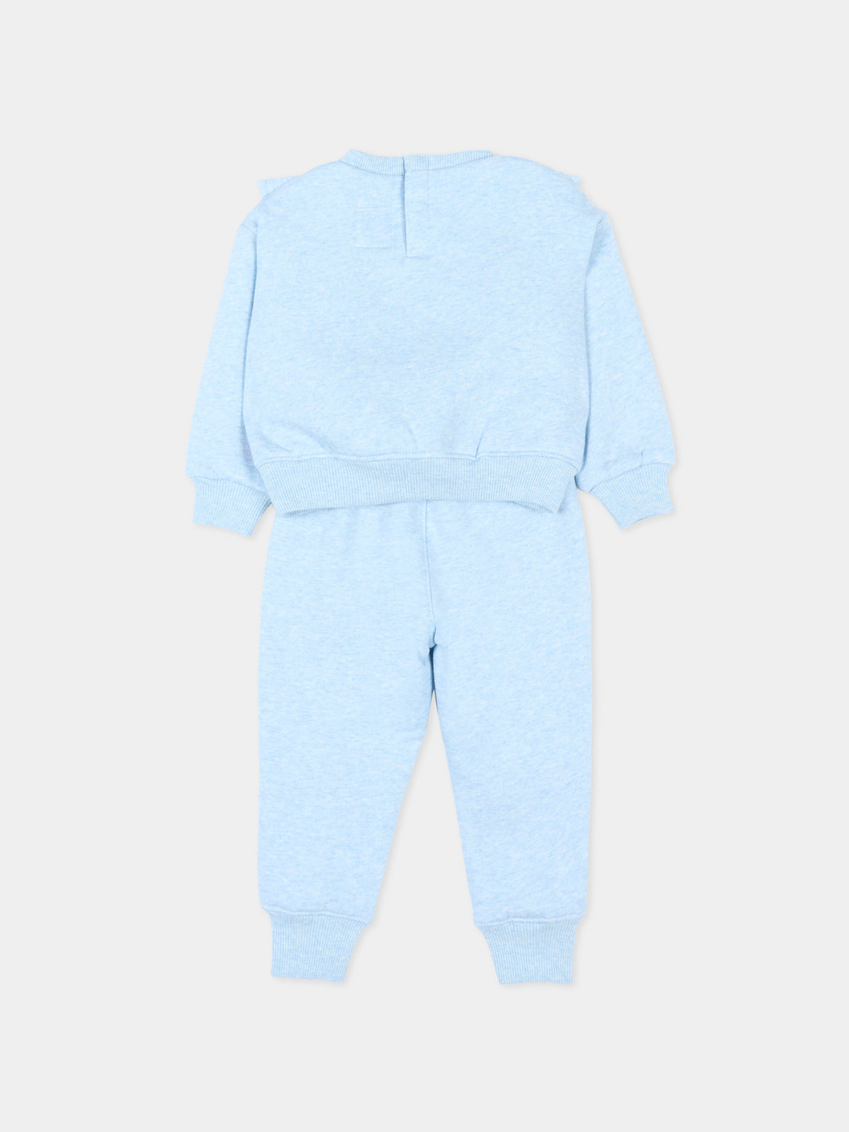 Completo sportivo lungo celeste per neonata,Levi's Kids,1ER578 UMH