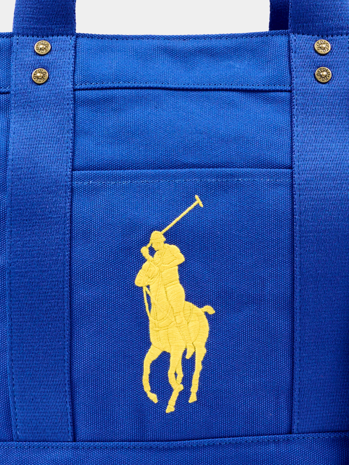 Borsa azzurra per bambina con Big Pony,Ralph Lauren Kids,9AR189 BJK