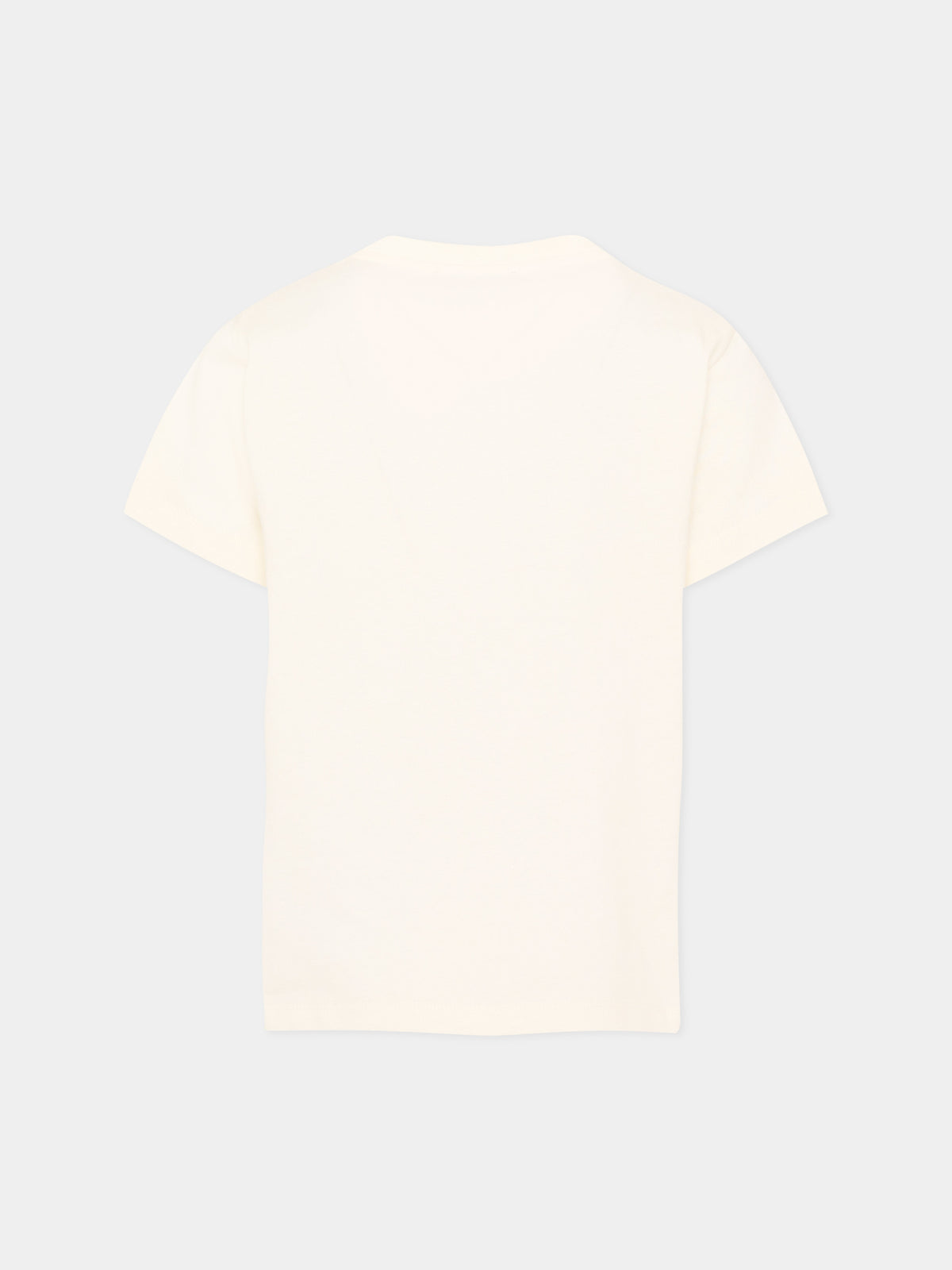 T-shirt a manica corta bianca con logo per bambina,Missoni,MZ8B21 Z3672 102