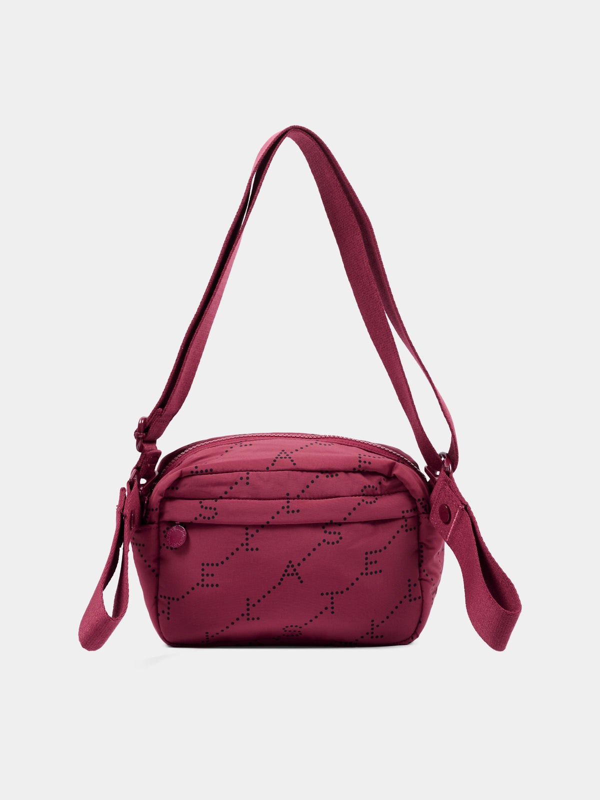 Borsa bordeaux per bambina trapuntata,Stella Mccartney Kids,TY0538 Z3652 416NE