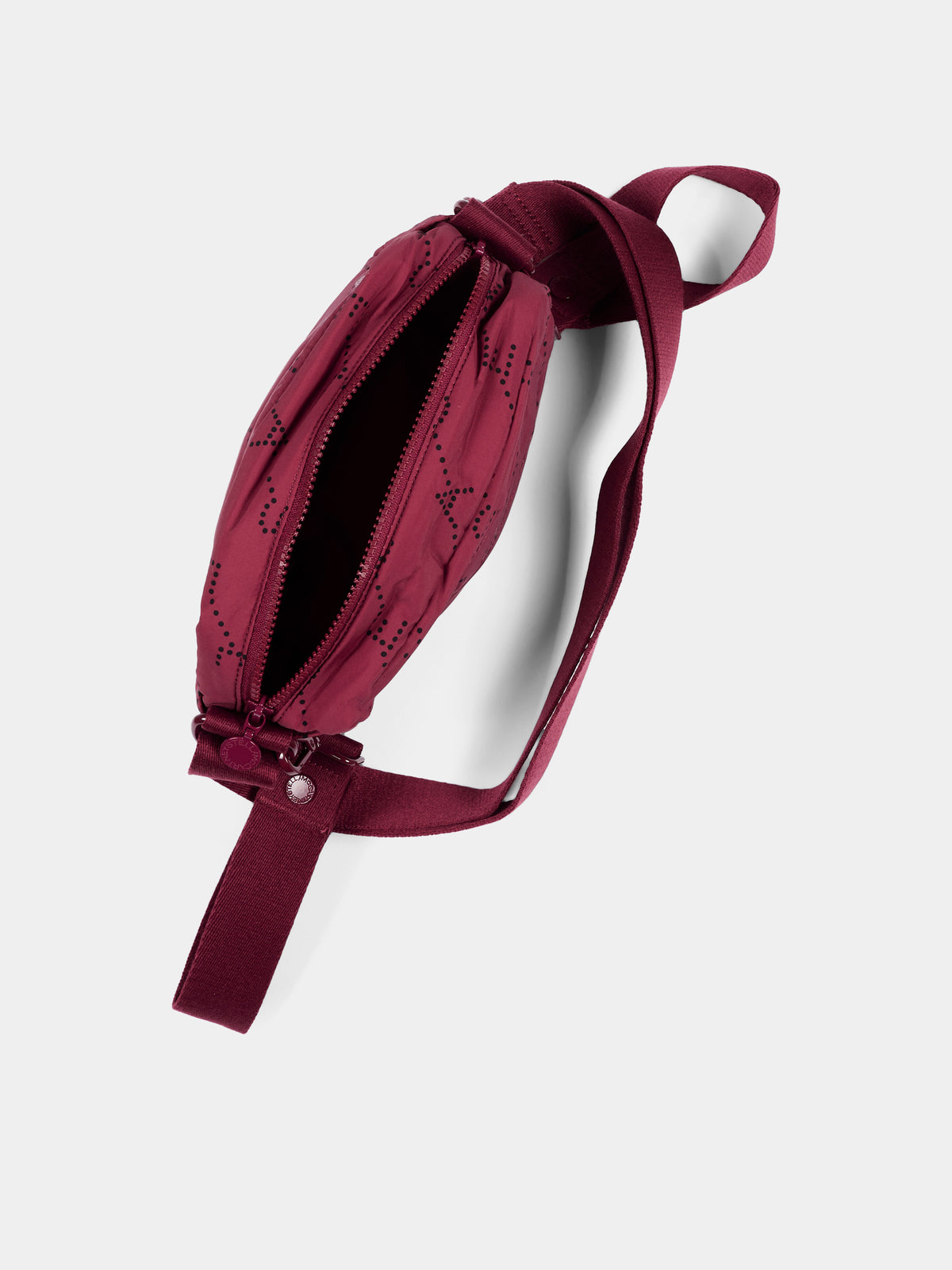 Borsa bordeaux per bambina trapuntata,Stella Mccartney Kids,TY0538 Z3652 416NE