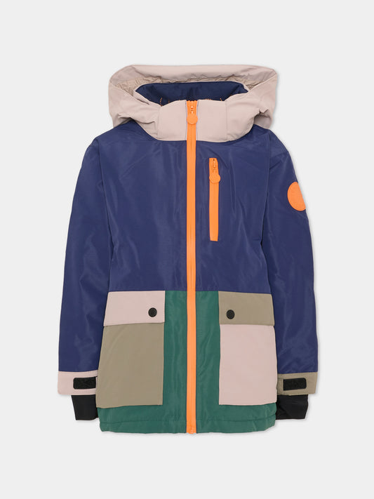 Piumino da neve multicolor per bambino,Stella Mccartney Kids,TZ2I77 Z0432 999