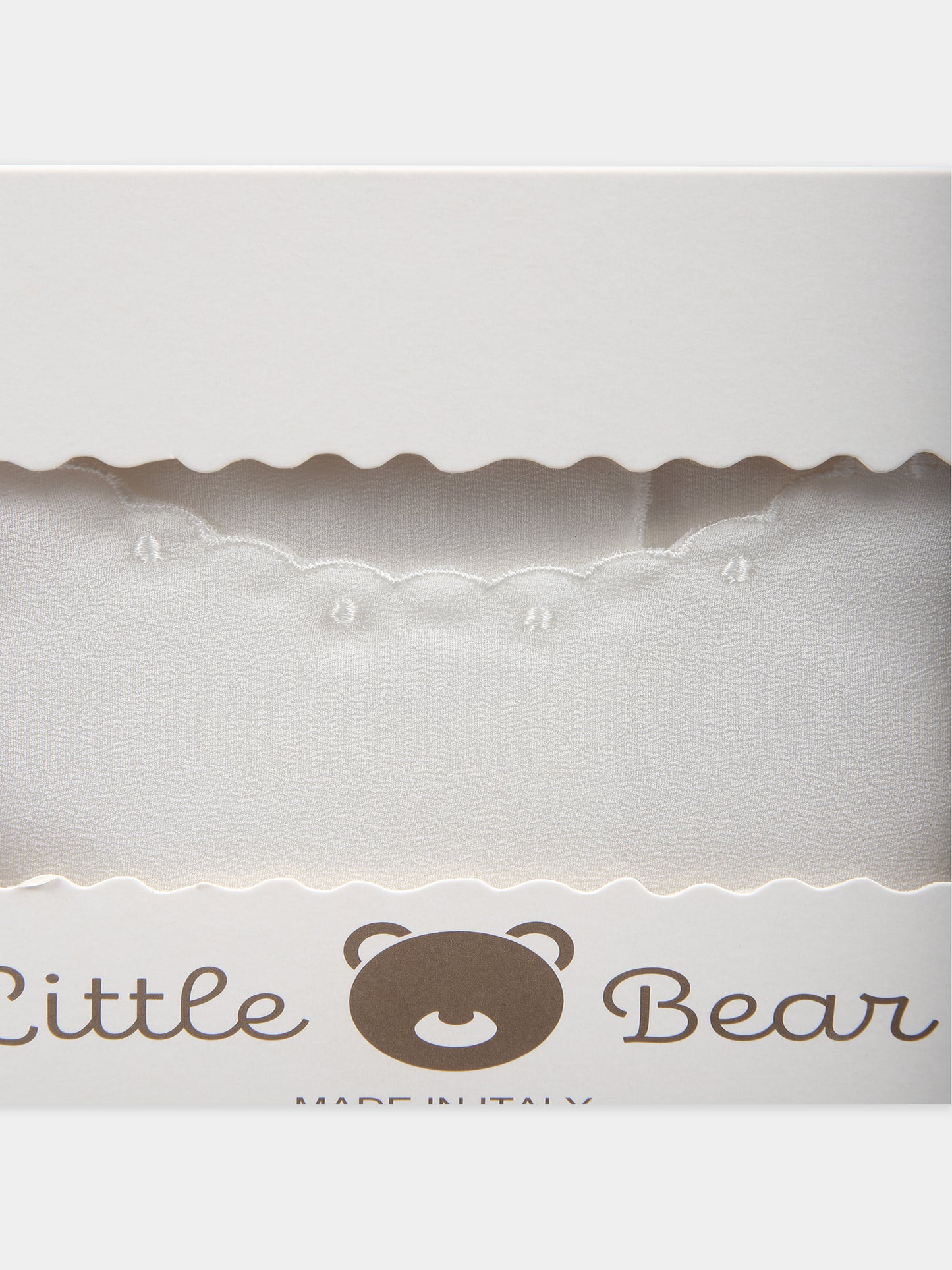Camicia della fortuna avorio con cuori,Little Bear,1095 CUORE BIANCO