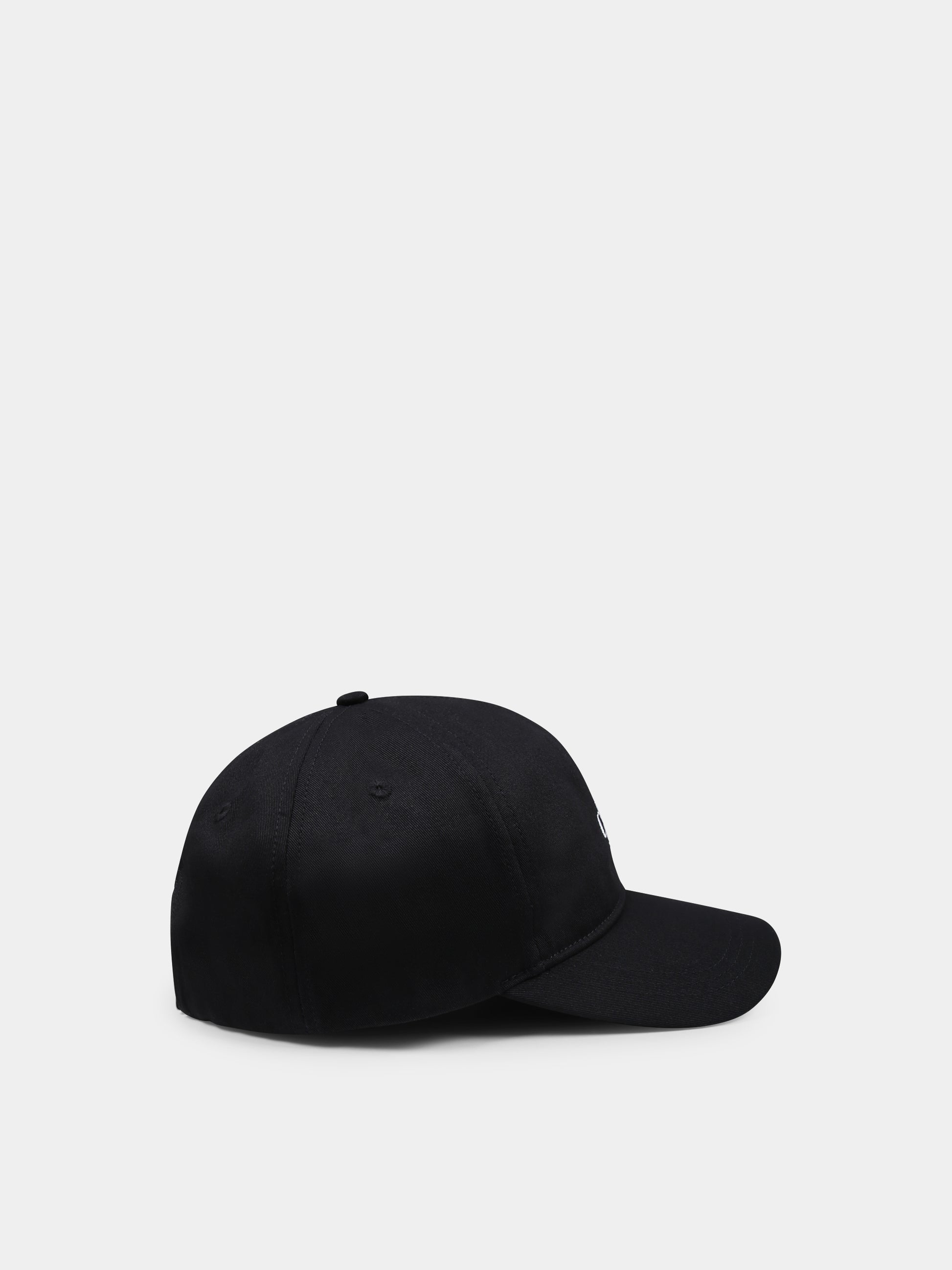 Cappello nero per bambini con logo,Calvin Klein Kids,IU0IU00150 BEH