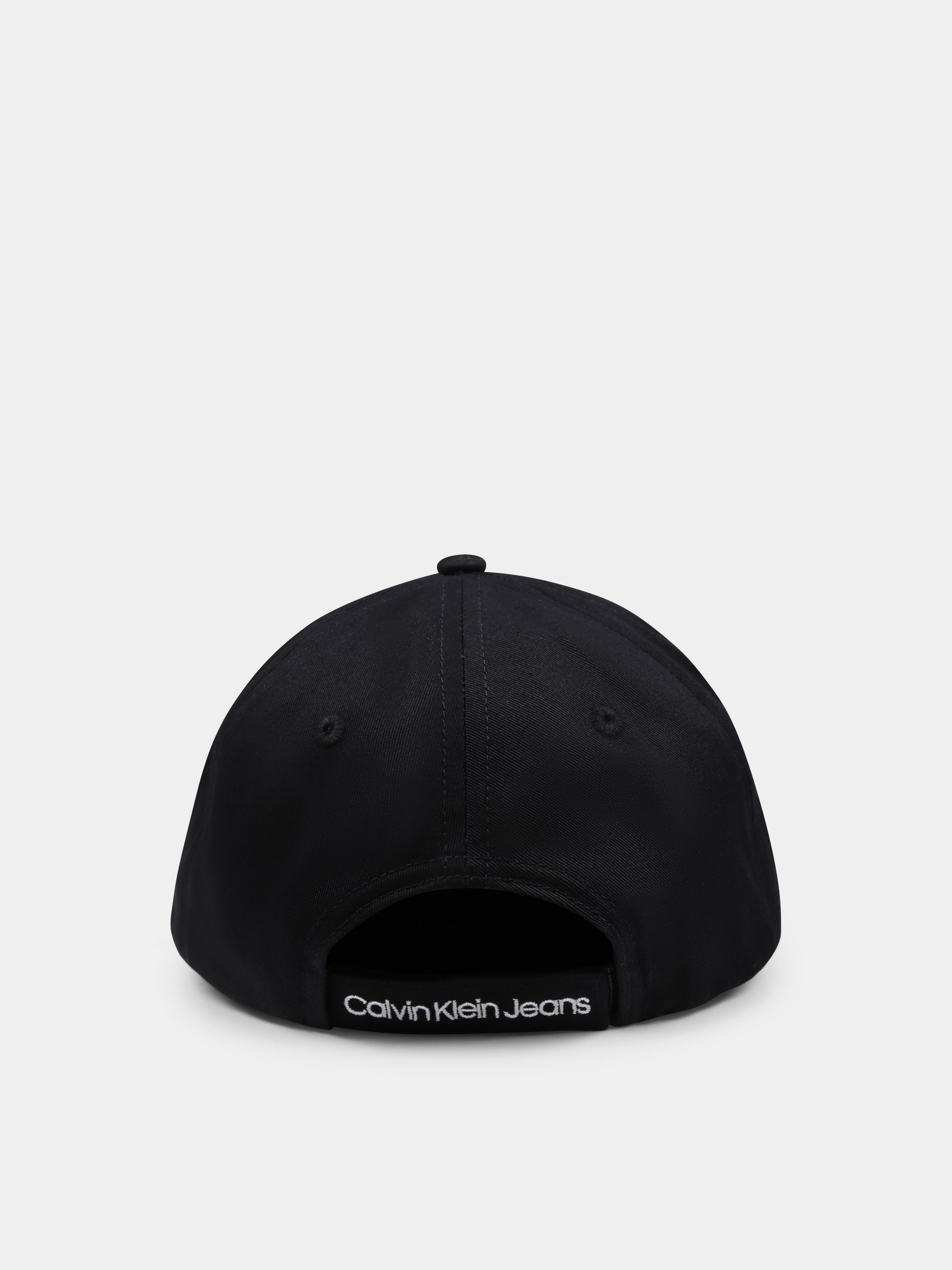 Cappello nero per bambini con logo,Calvin Klein Kids,IU0IU00150 BEH