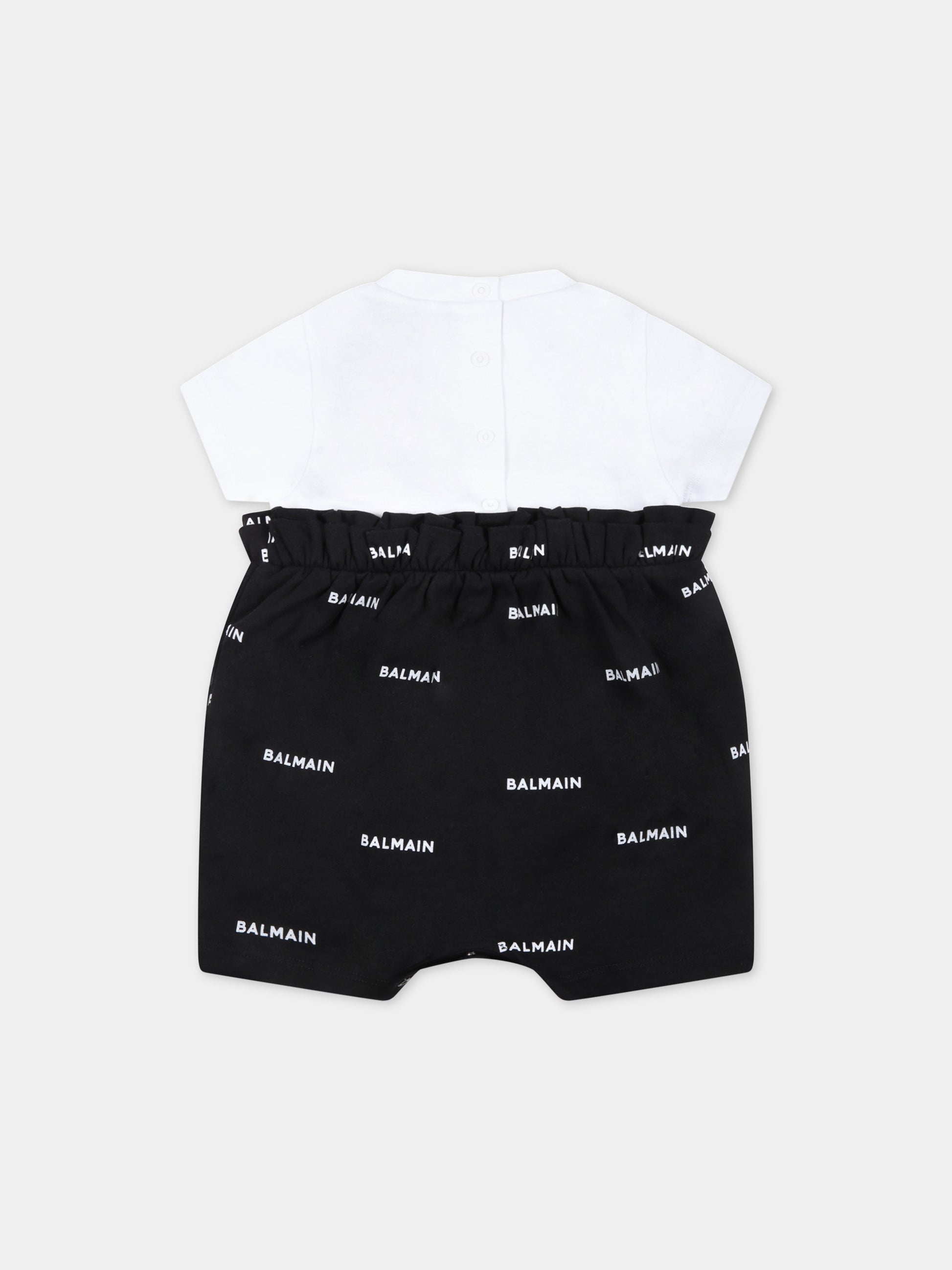 Set multicolor per neonati con loghi,Balmain Kids,6Q8831 Z0199 100NE