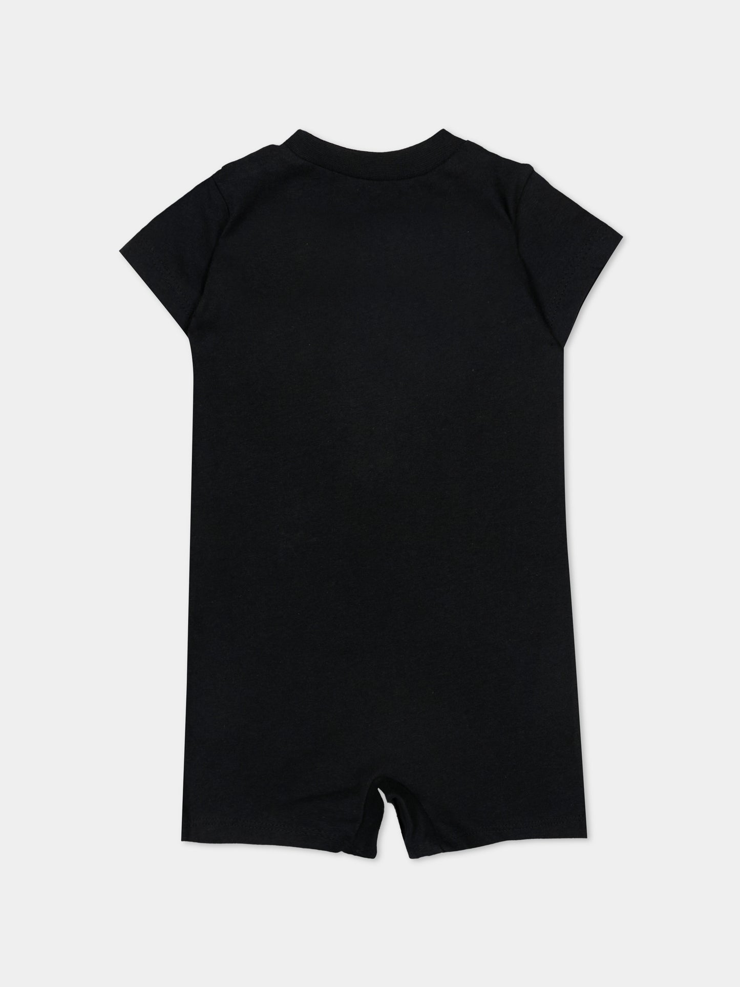 Pagliaccetto nero per neonati con logo,Nike,5ND369 023