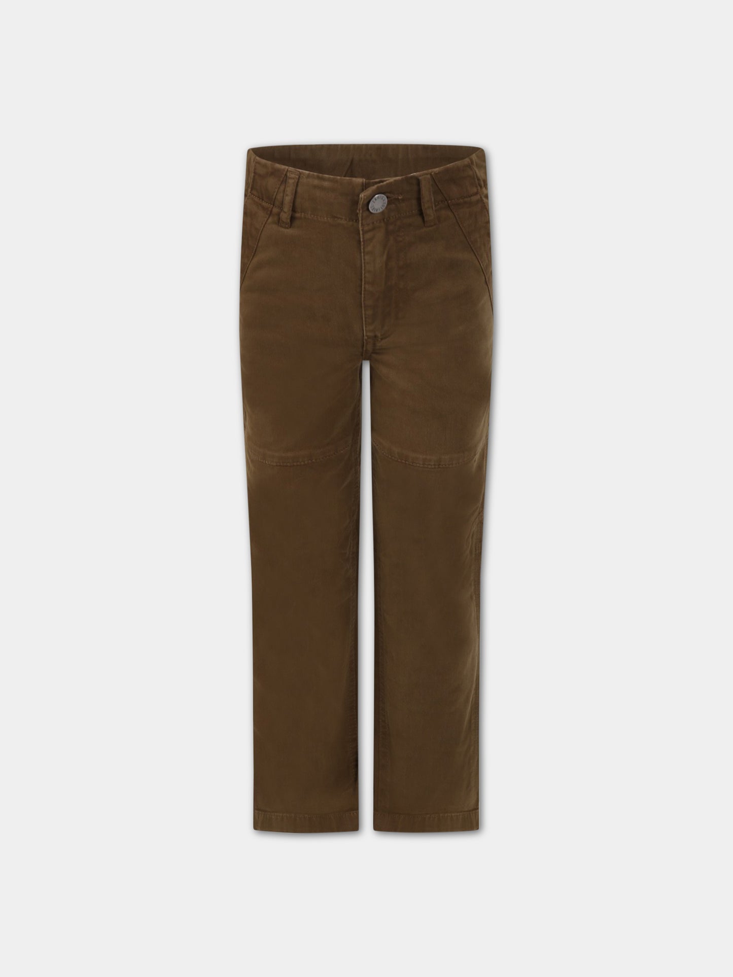 Pantaloni verdi per bambino con logo blu,Zadig & Voltaire Kids,X24111 64E