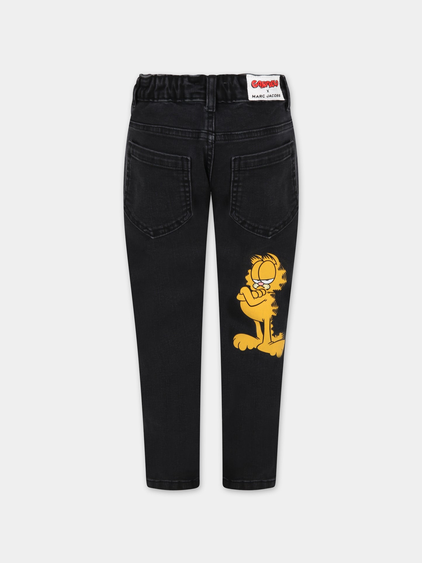 Jeans grigio per bambino con Garfield,Little Marc Jacobs,W24266 Z21