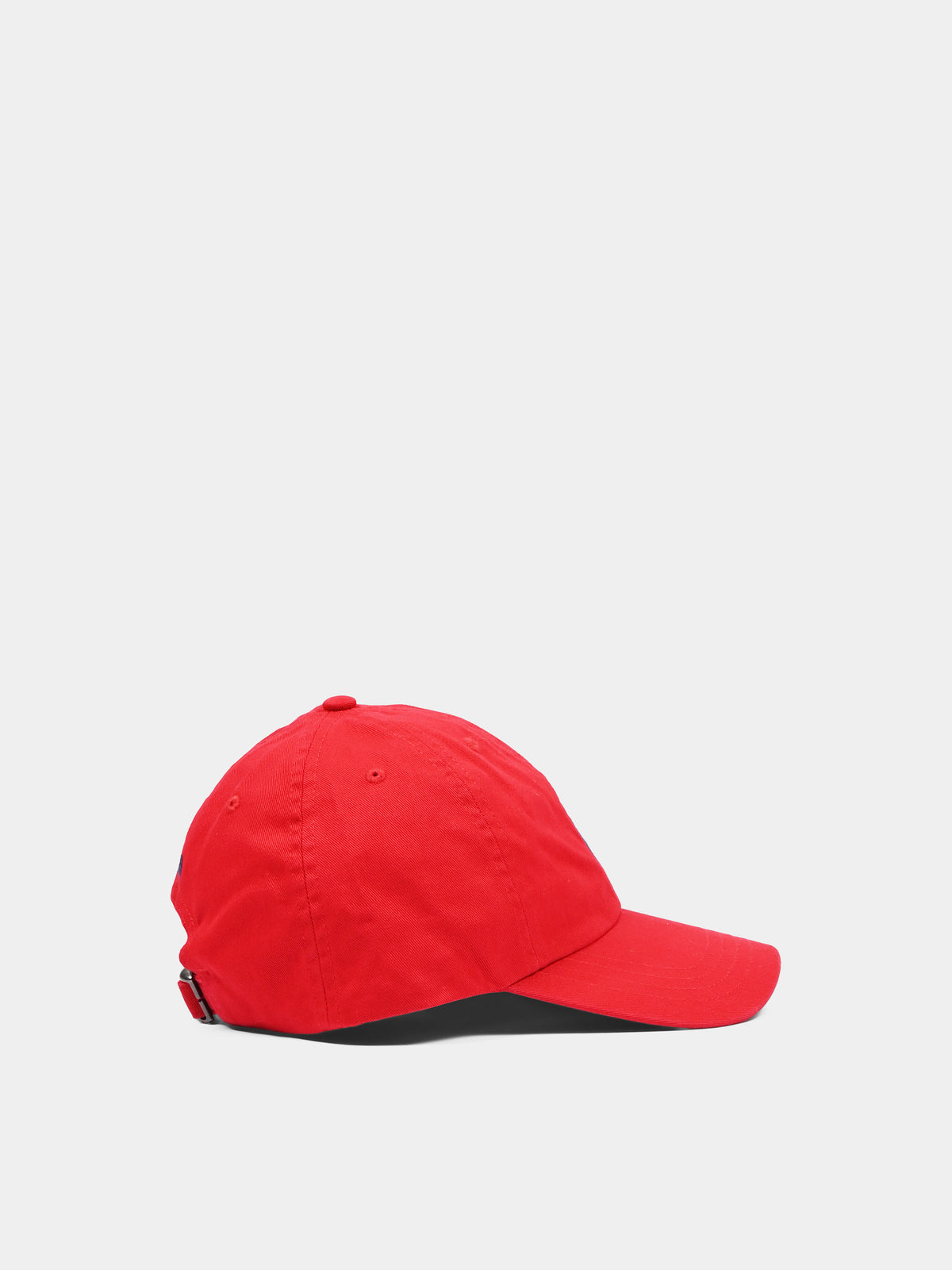 Red hat for boy with blue pony