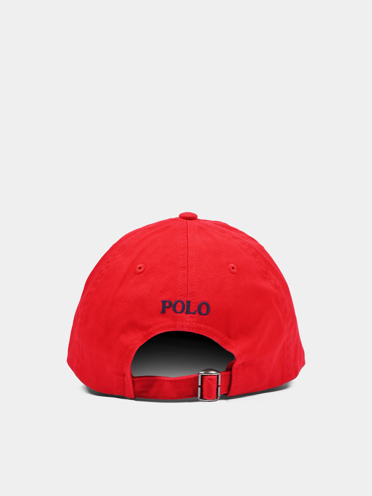 Red hat for boy with blue pony