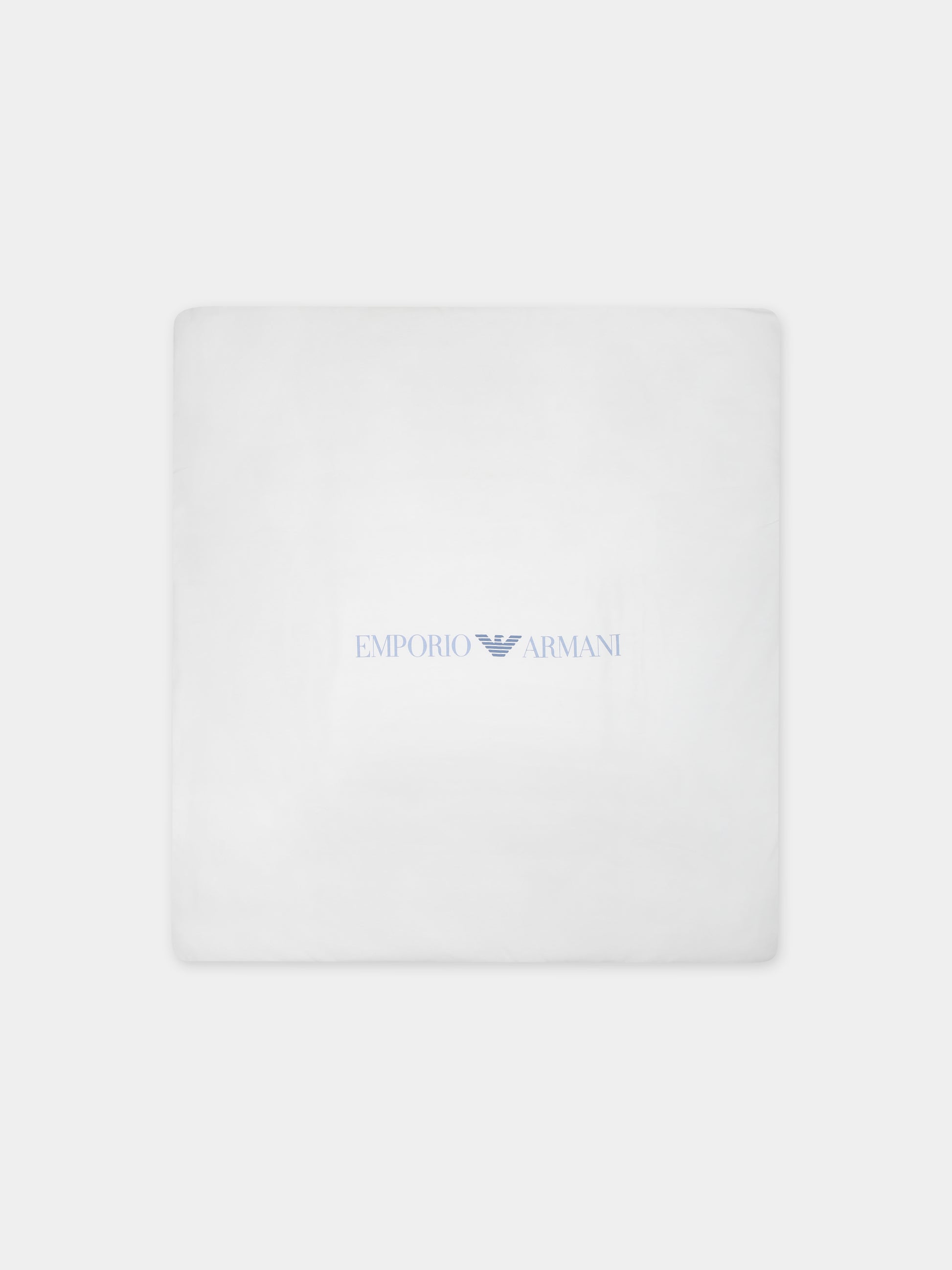 Coperta celeste per neonato con logo,Armani Junior,8NN840 NJ05Z F705