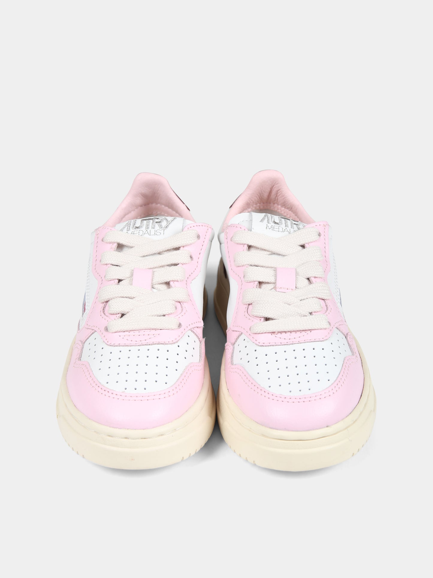 Sneakers rosa per bambina con logo,Autry,KULK 3C02
