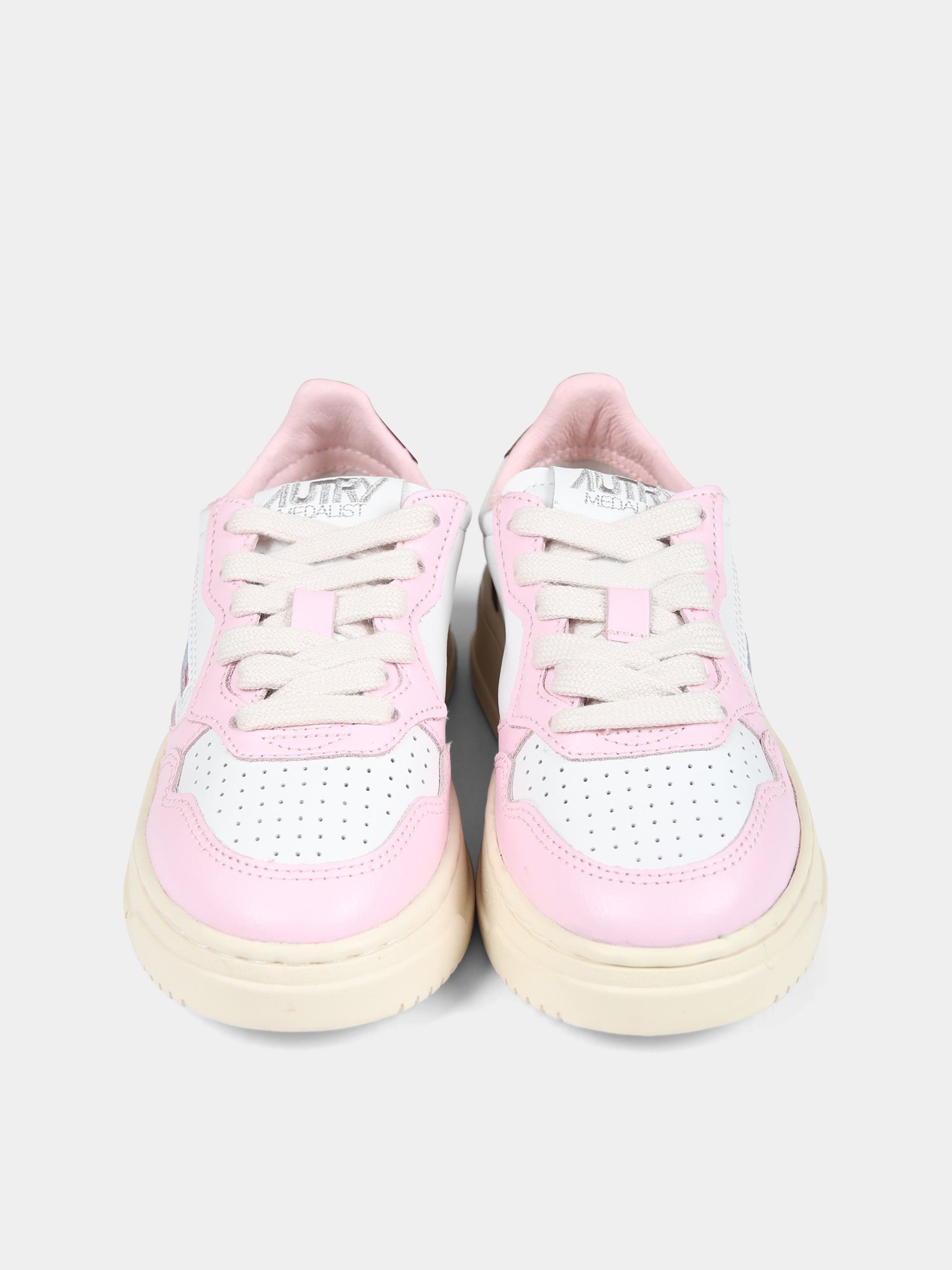 Sneakers rosa per bambina con logo,Autry,KULK 3C02