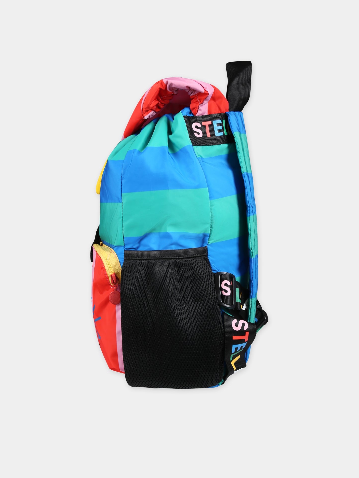 Zaino multicolor per bambina con logo,Stella Mccartney Kids,TT0C48 Z149 999MC