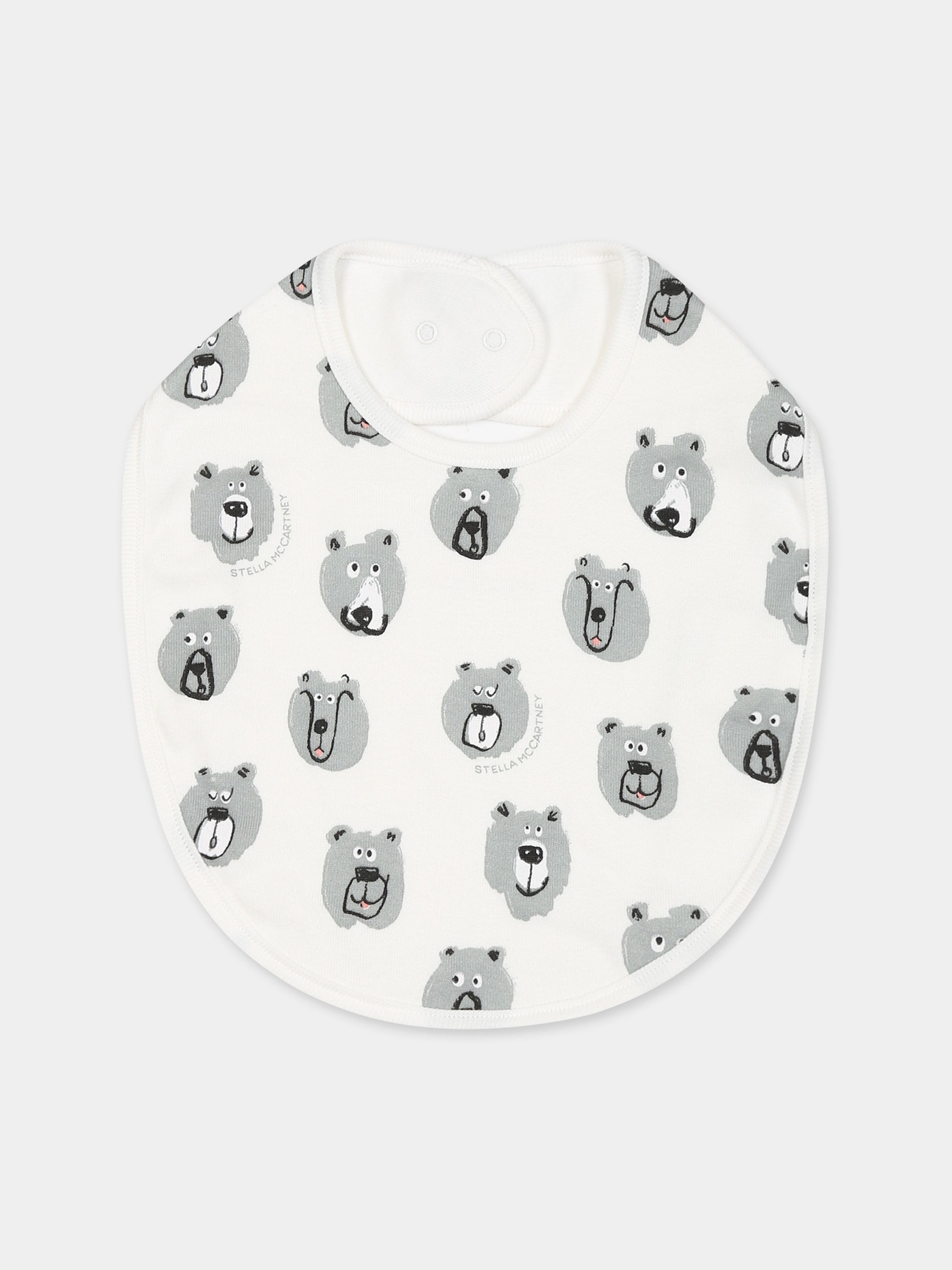 Set muticolor per neonato con orso,Stella Mccartney Kids,TTB549 Z1486 101MC