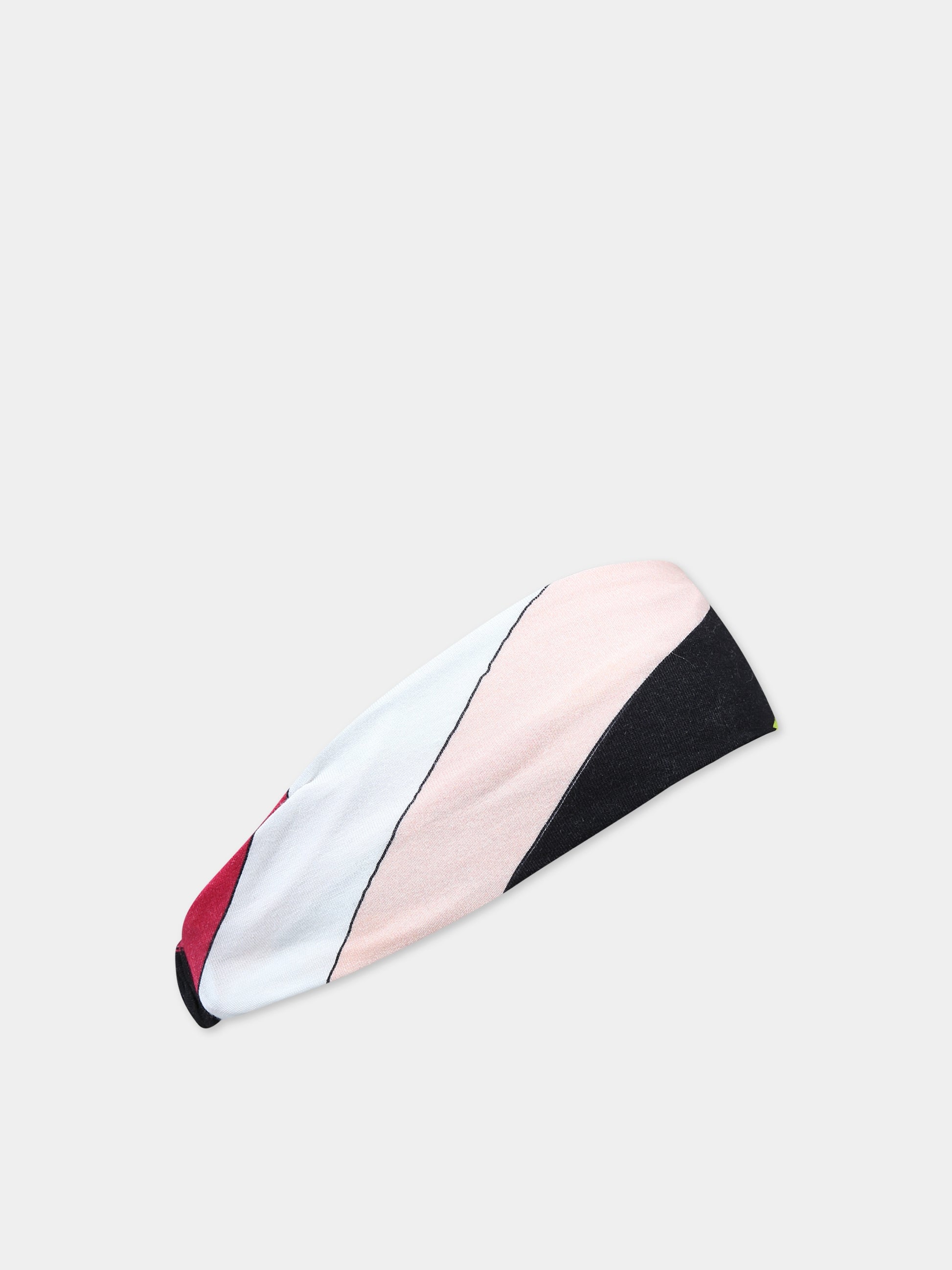 Fascia multicolor per neonata con logo,Emilio Pucci Junior,PT0024 J0311 999NE