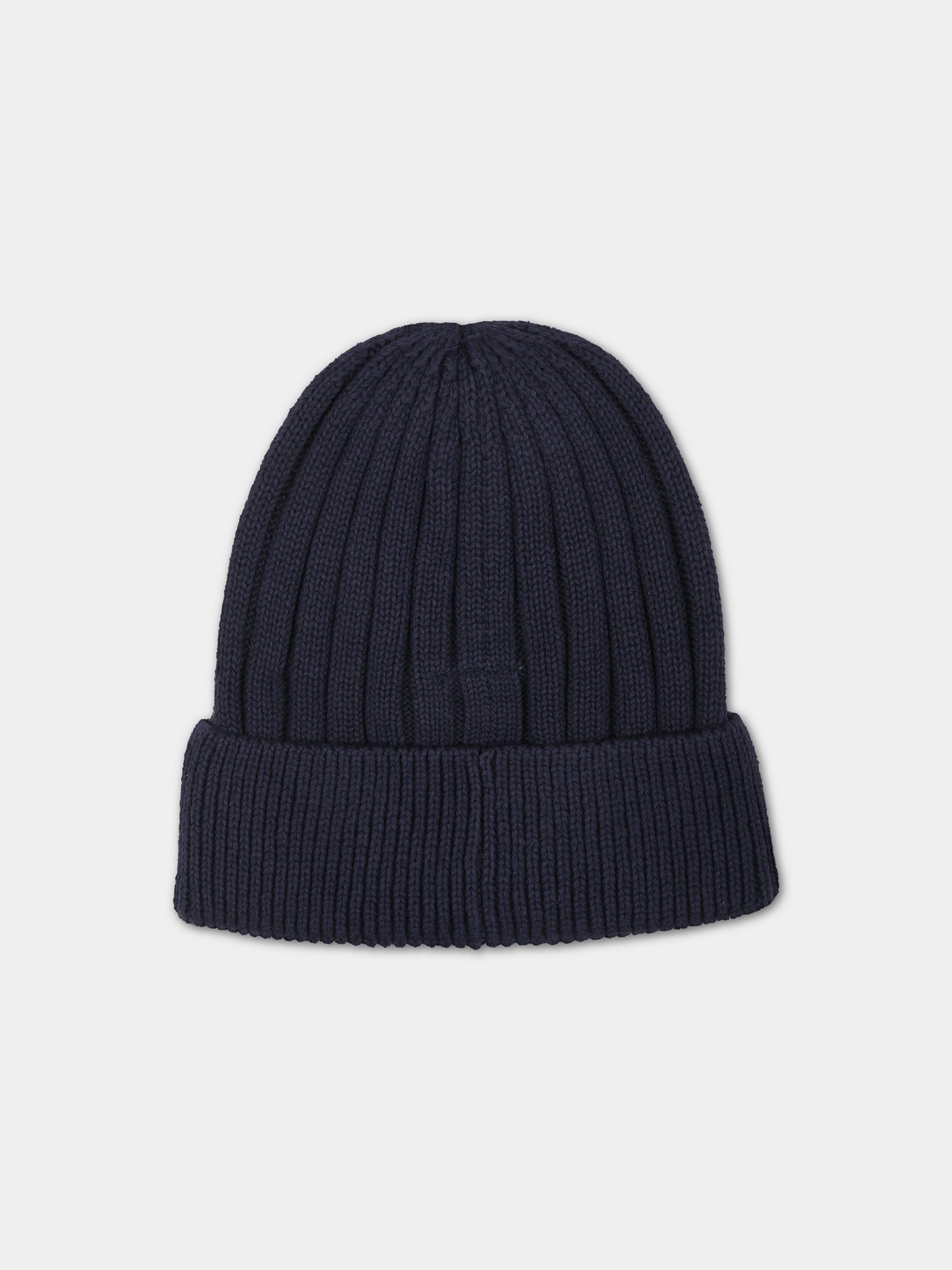 Berretto blu per bambino con albero,Timberland,T21387 857