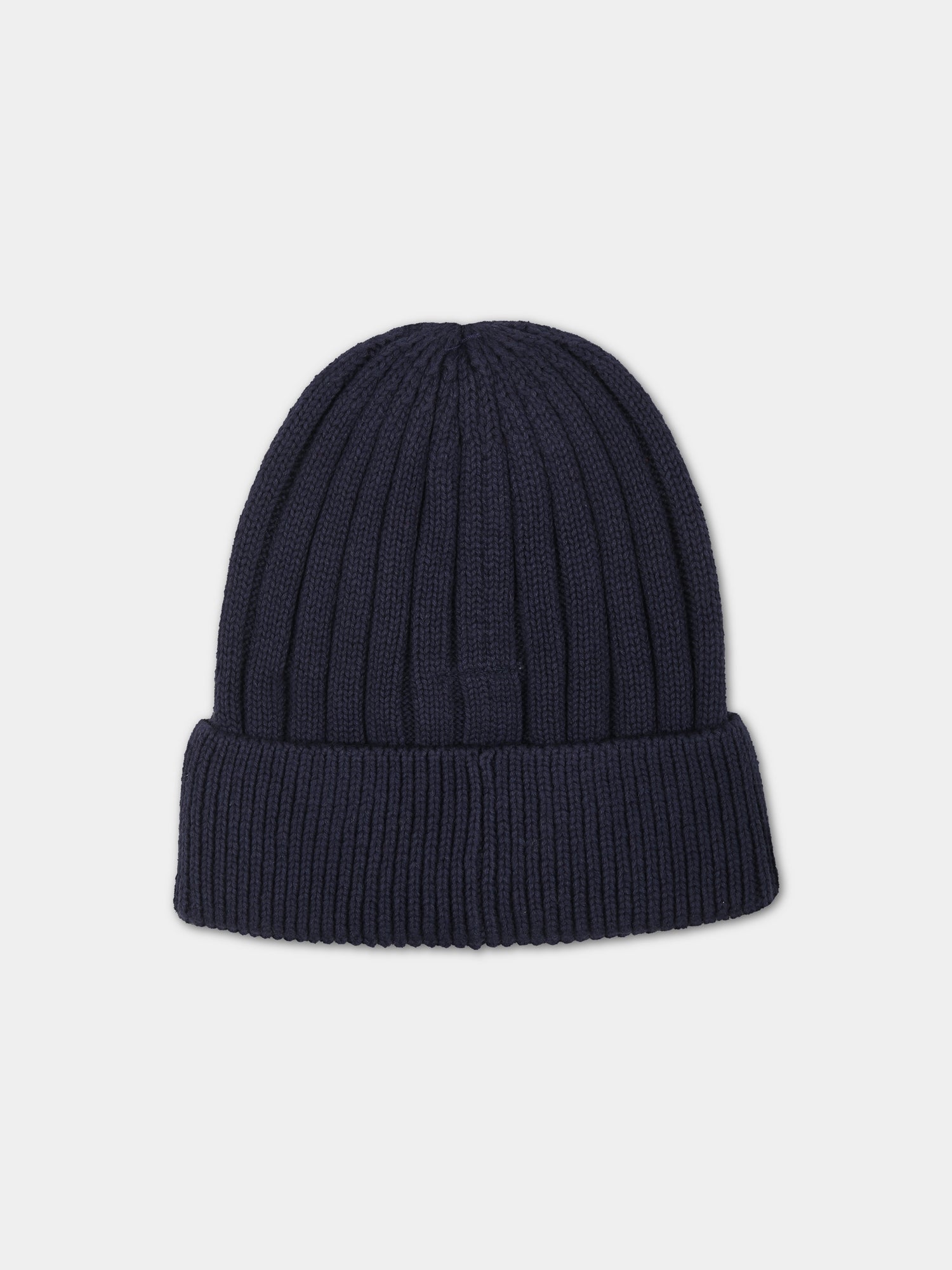 Berretto blu per bambino con albero,Timberland,T21387 857