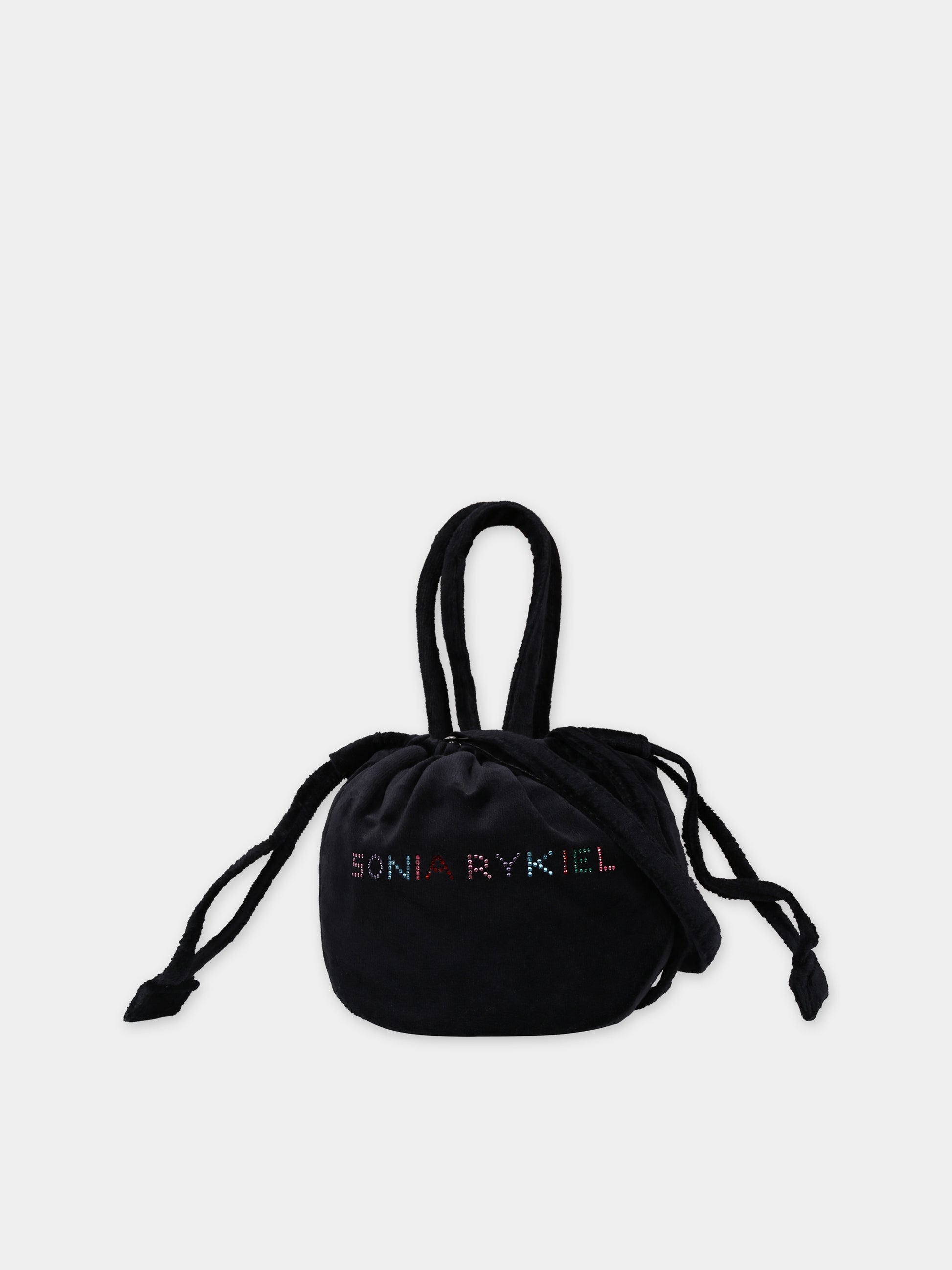 Borsa nera per bambina,Sonia Rykiel Paris,A10006 09B
