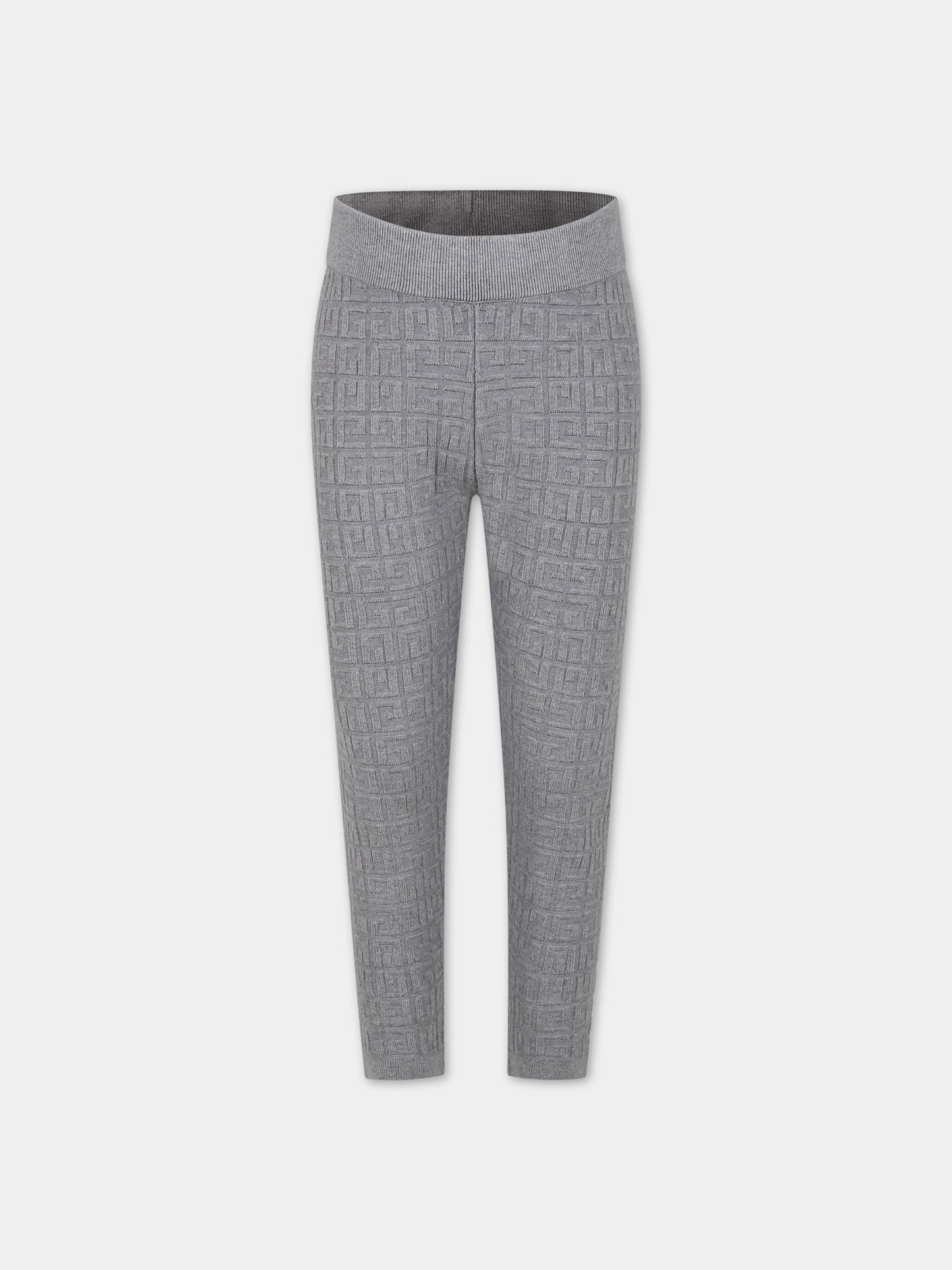 Pantalone casual grigio per bambina,Givenchy Kids,H14213 A17