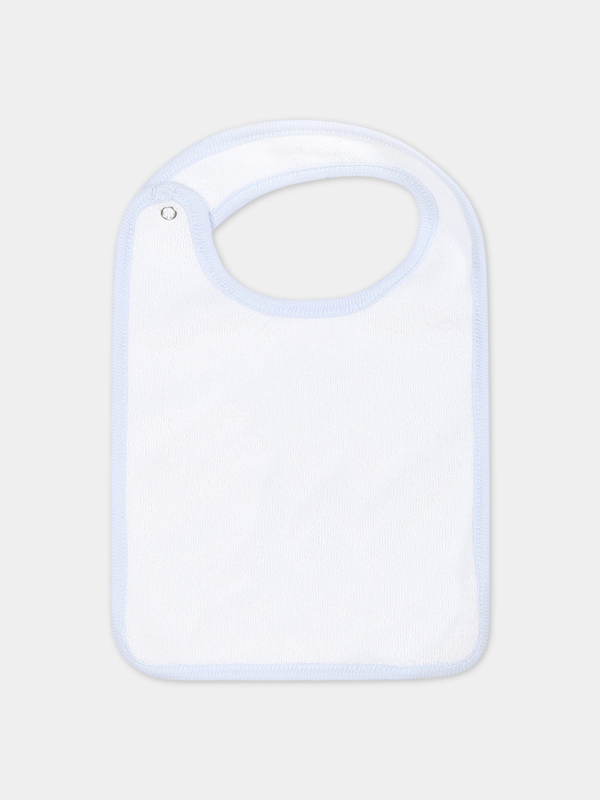 Set celeste per neonato con logo,Givenchy Kids,H98181 771