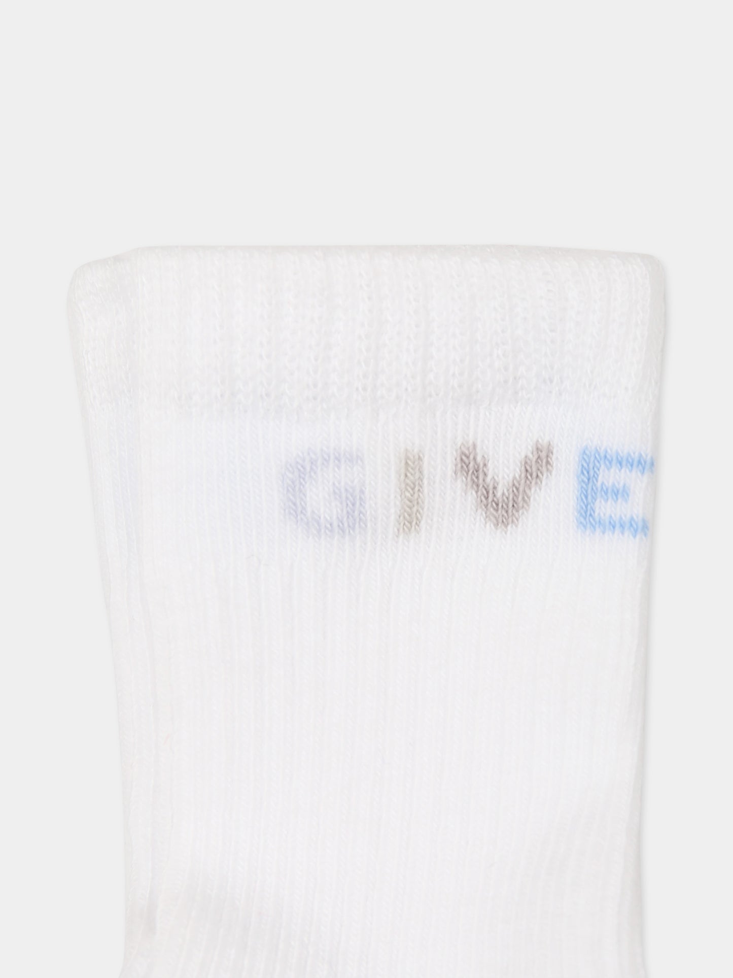 Set celeste per neonato con logo,Givenchy Kids,H90174 711