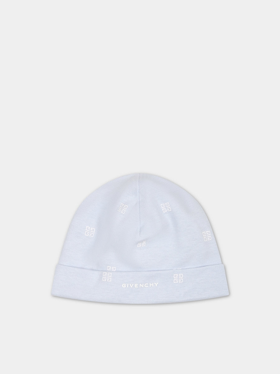 Set bianco per neonato con motivo 4G,Givenchy Kids,H98185 771