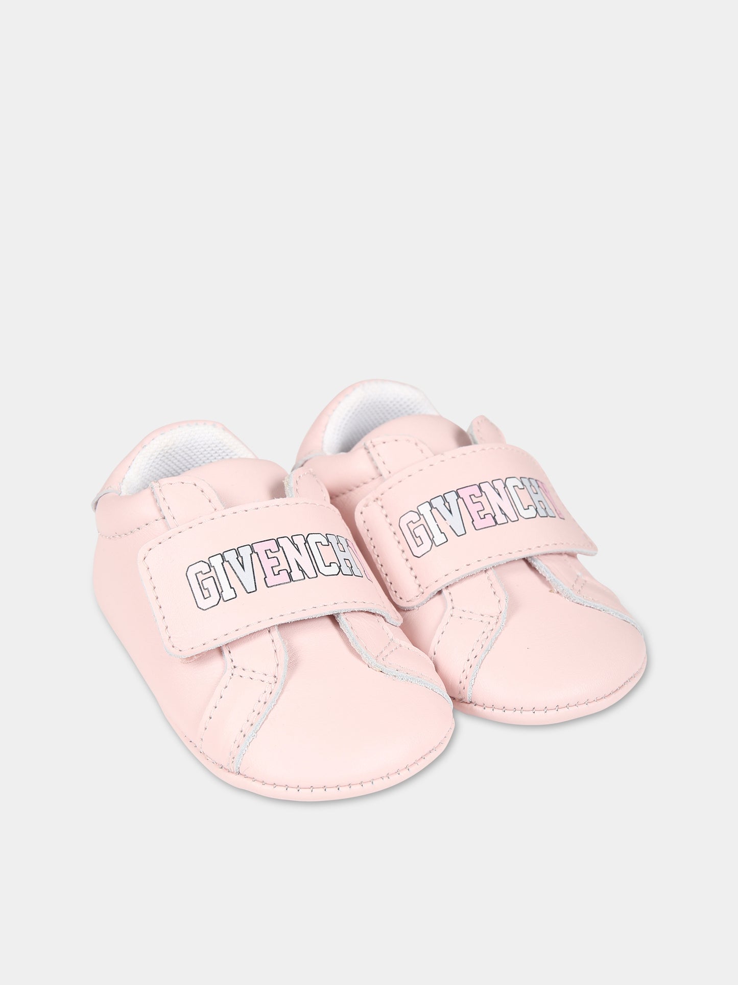 Sneakers rosa per neonata con logo,Givenchy Kids,H99048 44Z