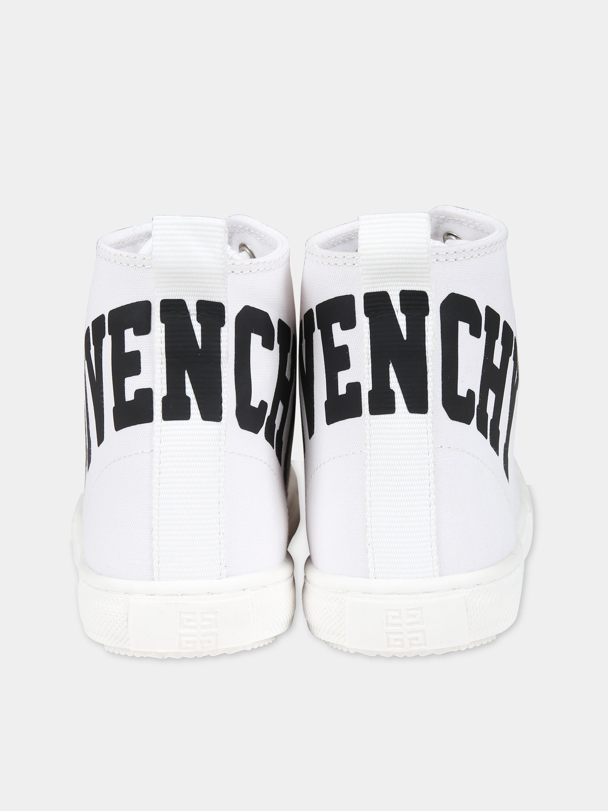 Sneakers bianche per bambini con logo,Givenchy Kids,H29094 10P