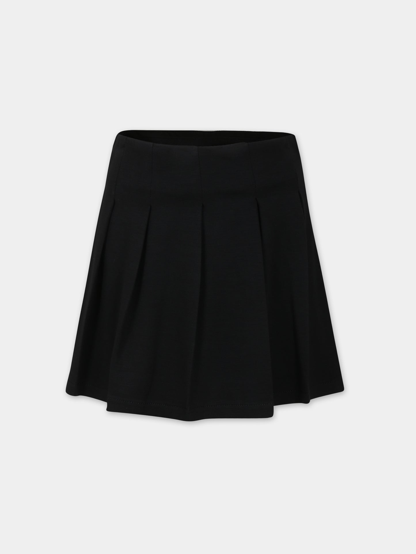 Gonna nera per bambina con cuore,Philosophy,PFGO003 0 JE205 N000