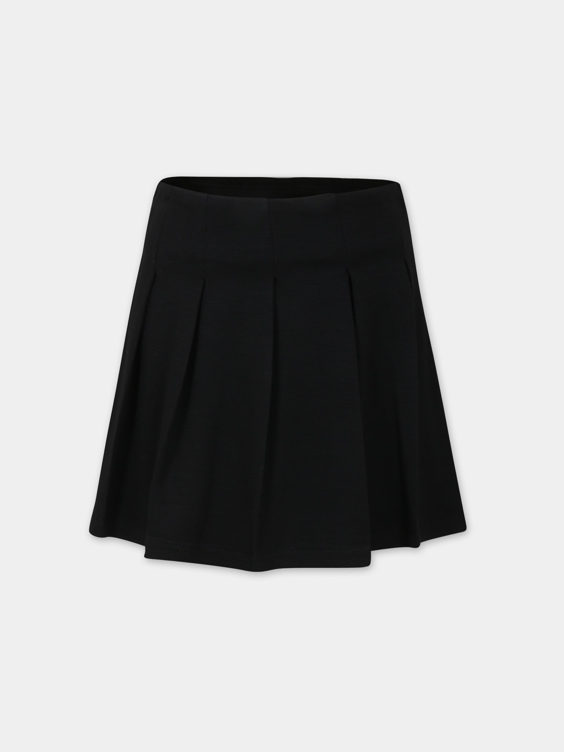 Gonna nera per bambina con cuore,Philosophy,PFGO003 0 JE205 N000