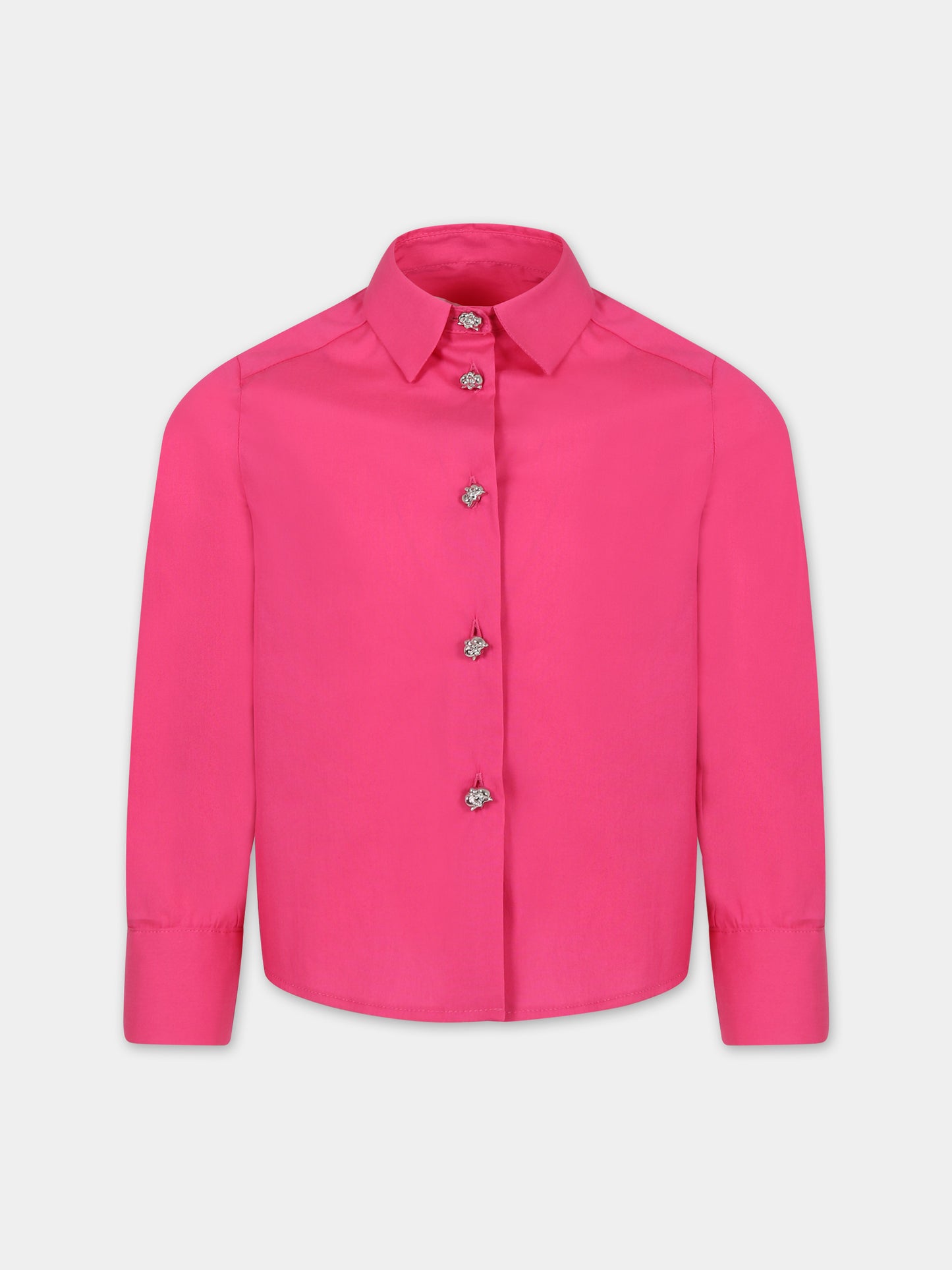 Camicia fucsia per bambina,Genny,YFCA004 0 CA097 8009