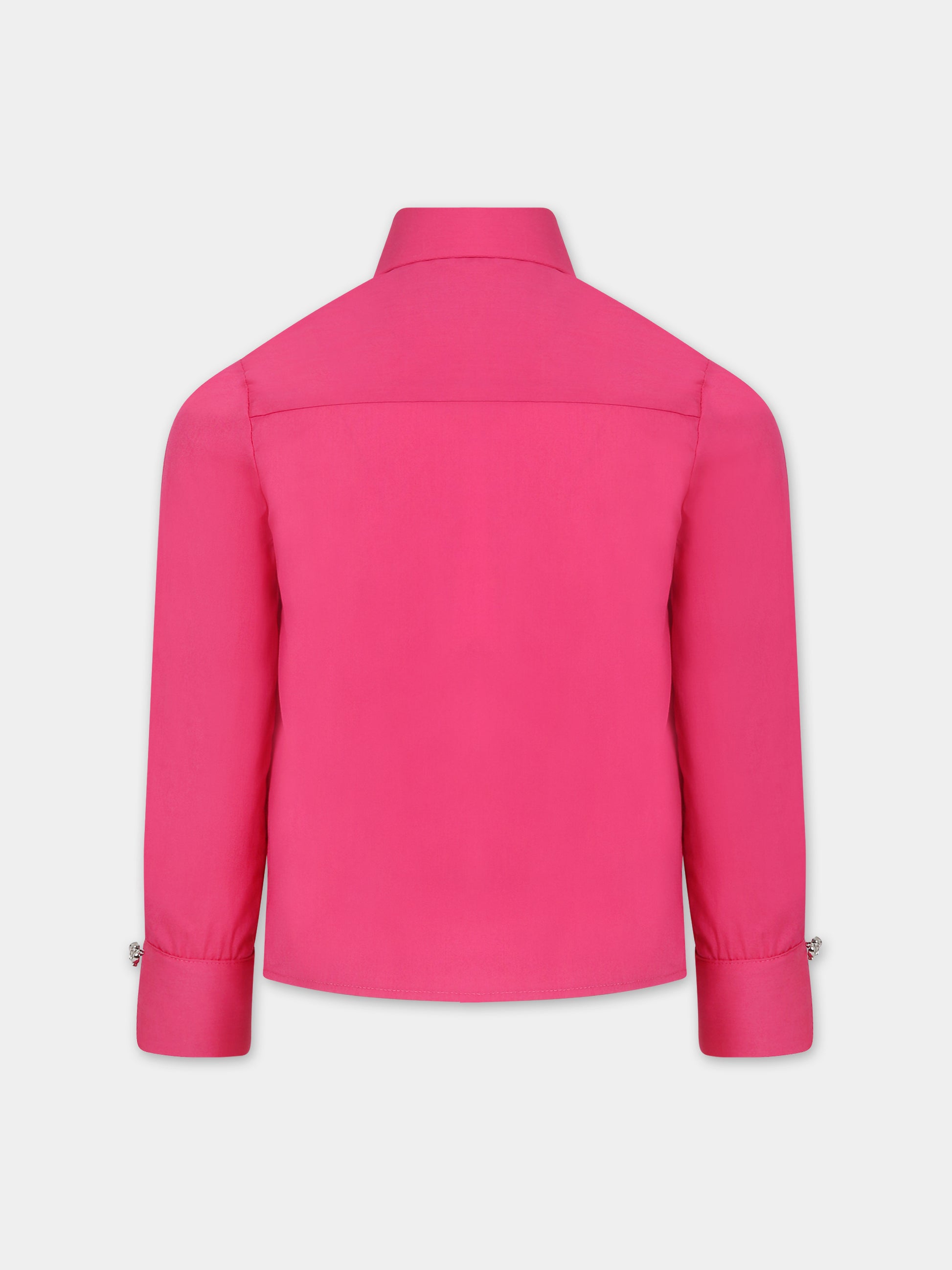 Camicia fucsia per bambina,Genny,YFCA004 0 CA097 8009