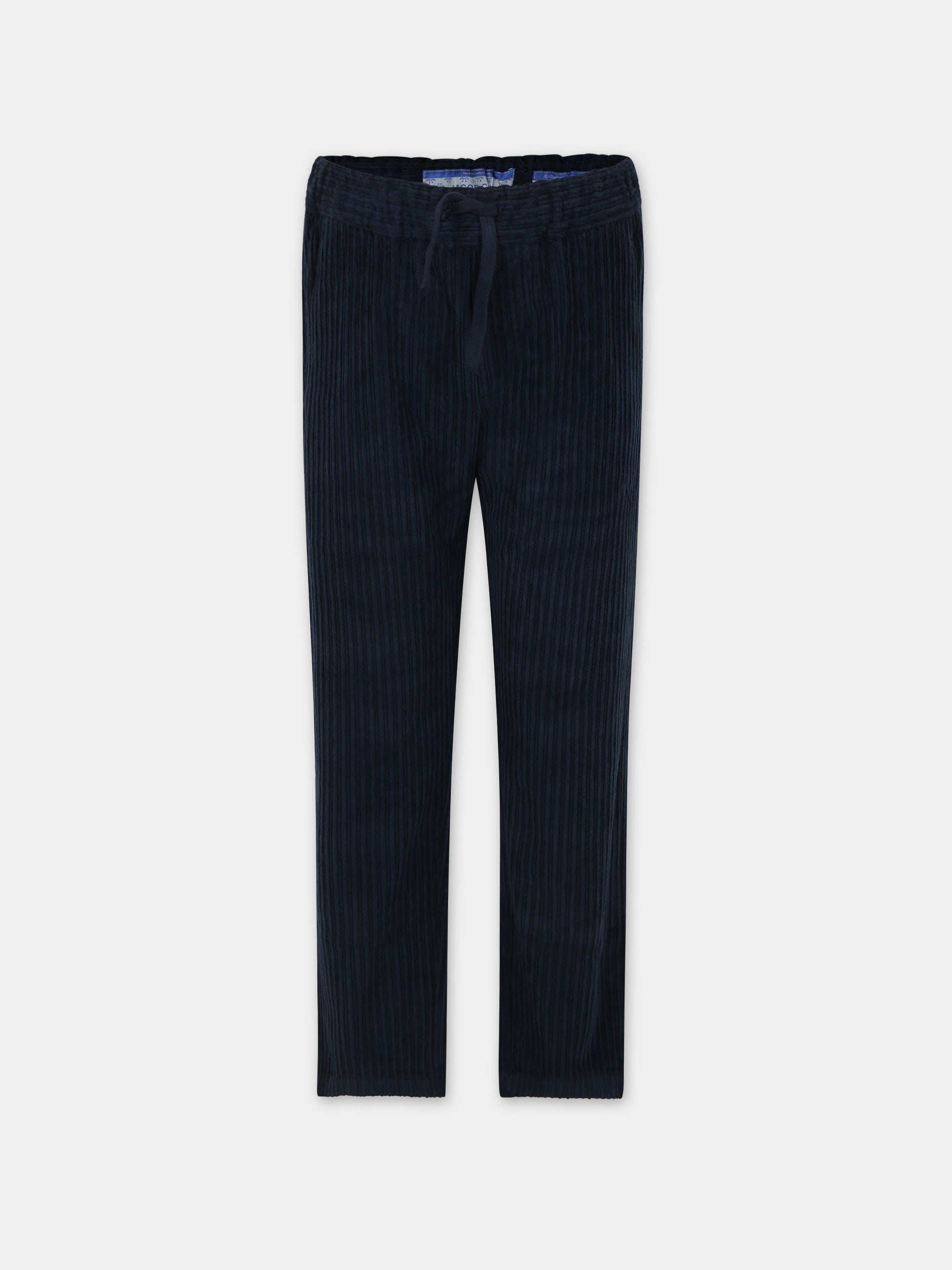 Pantaloni blu per bambino con logo,Jacob Cohen,HMPA007 0 VE130 4000