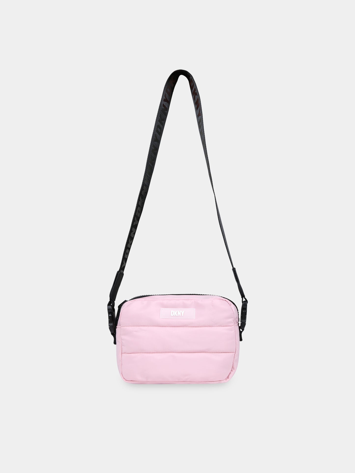 Borsa viola per bambina con logo,Dkny,D30573 910