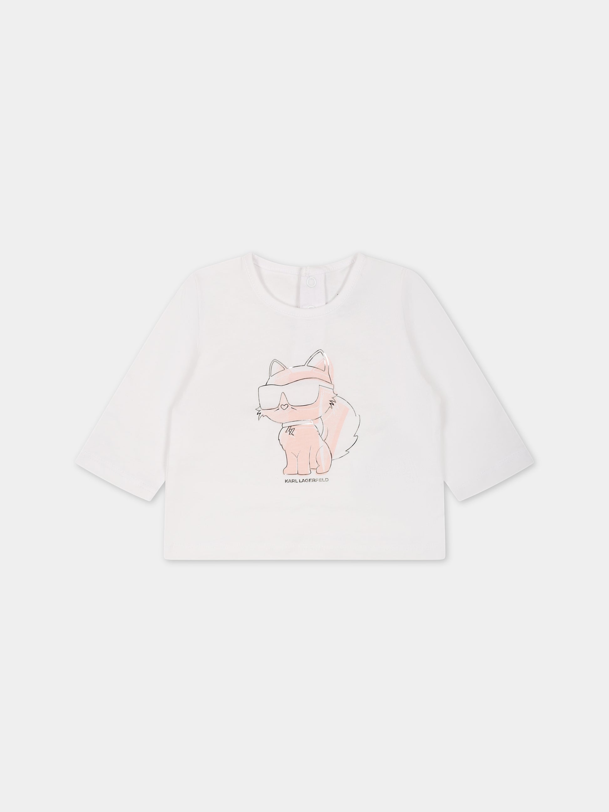 Completo sportivo rosa per neonata,Karl Lagerfeld Kids,Z98145 475