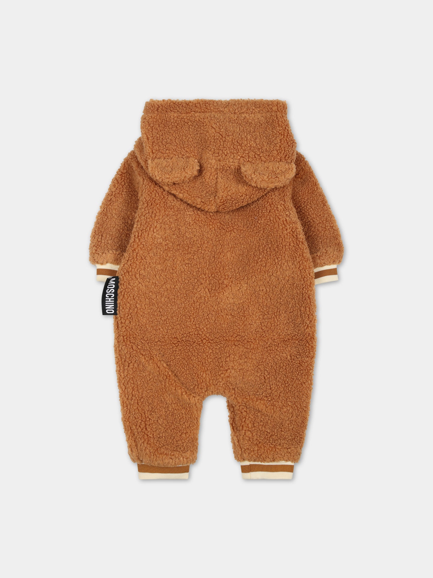 Tutina marrone per neonati con Teddy Bear,Moschino Kids,MUT03E LIA00  20093