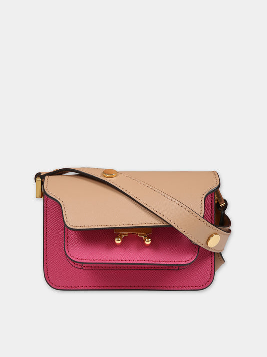 Borsa rosa per bambina con logo,Marni Kids,M00998 Z647M