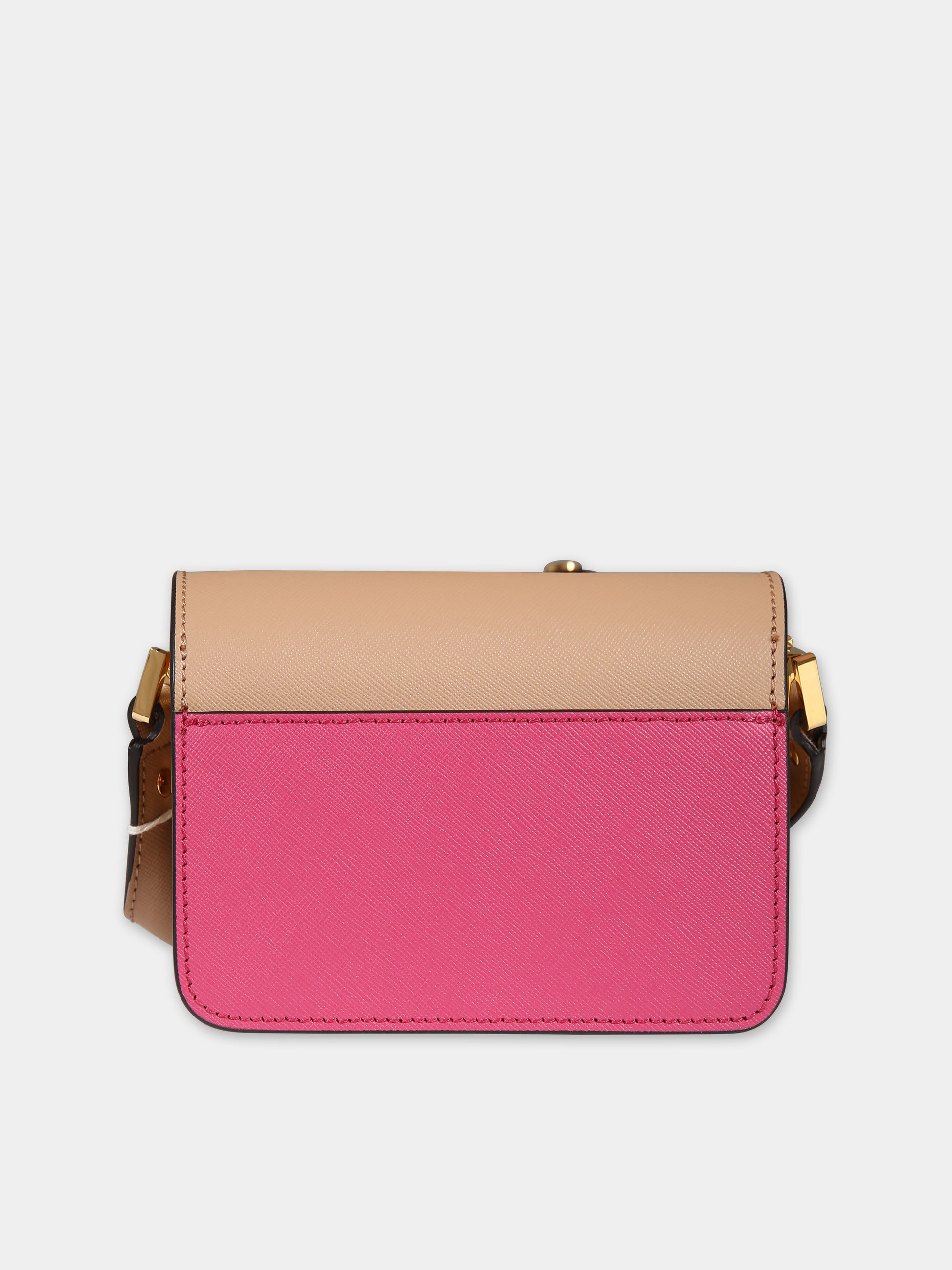 Borsa rosa per bambina con logo,Marni Kids,M00998 Z647M