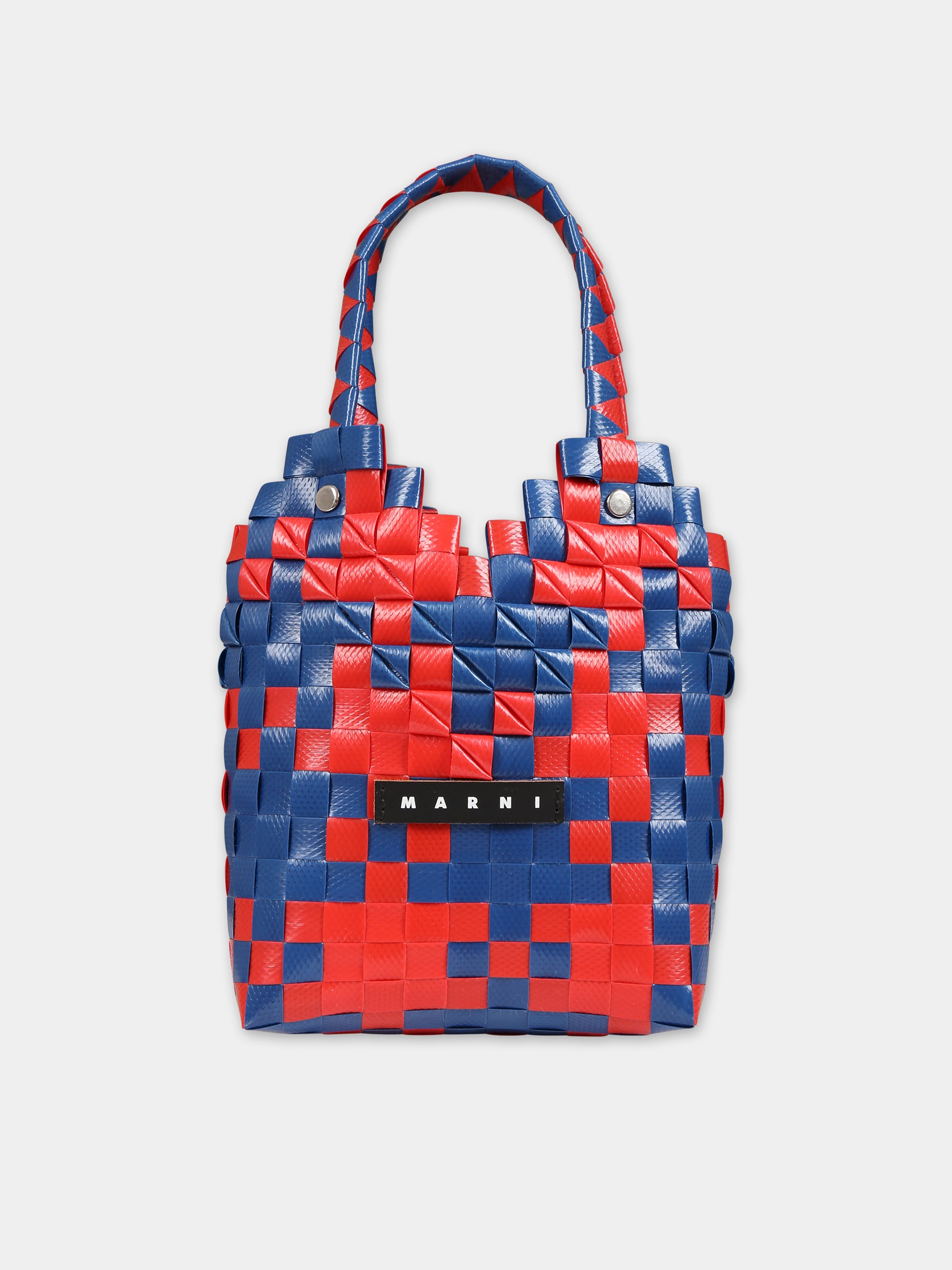 Borsa rossa per bambina con logo,Marni Kids,M00637 0MC06