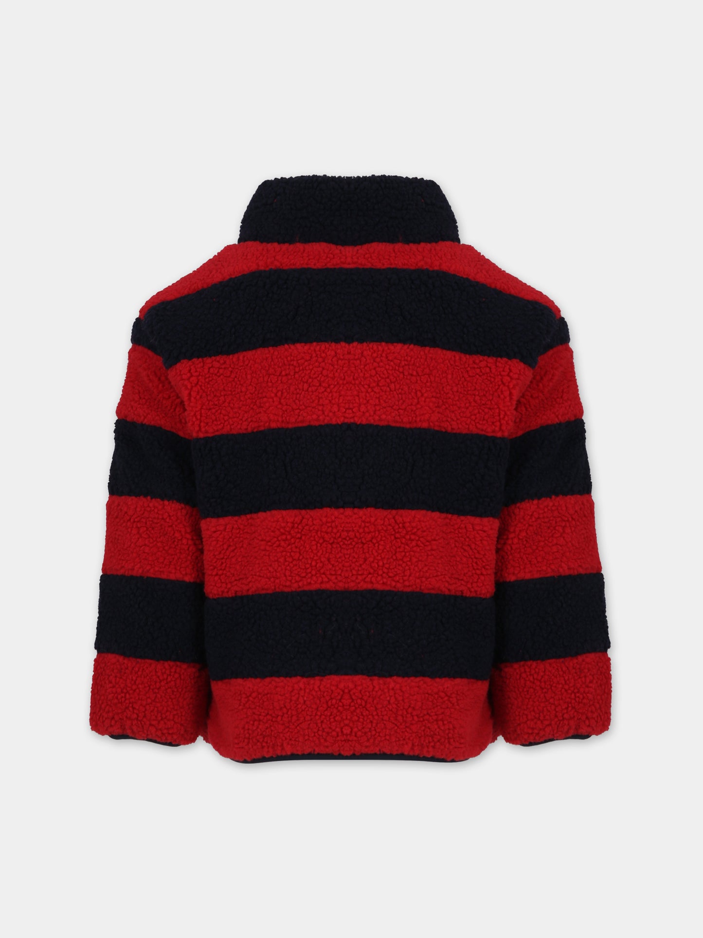 Ecopelliccia rossa per bambini con logo,Marni Kids,M00843 0M400