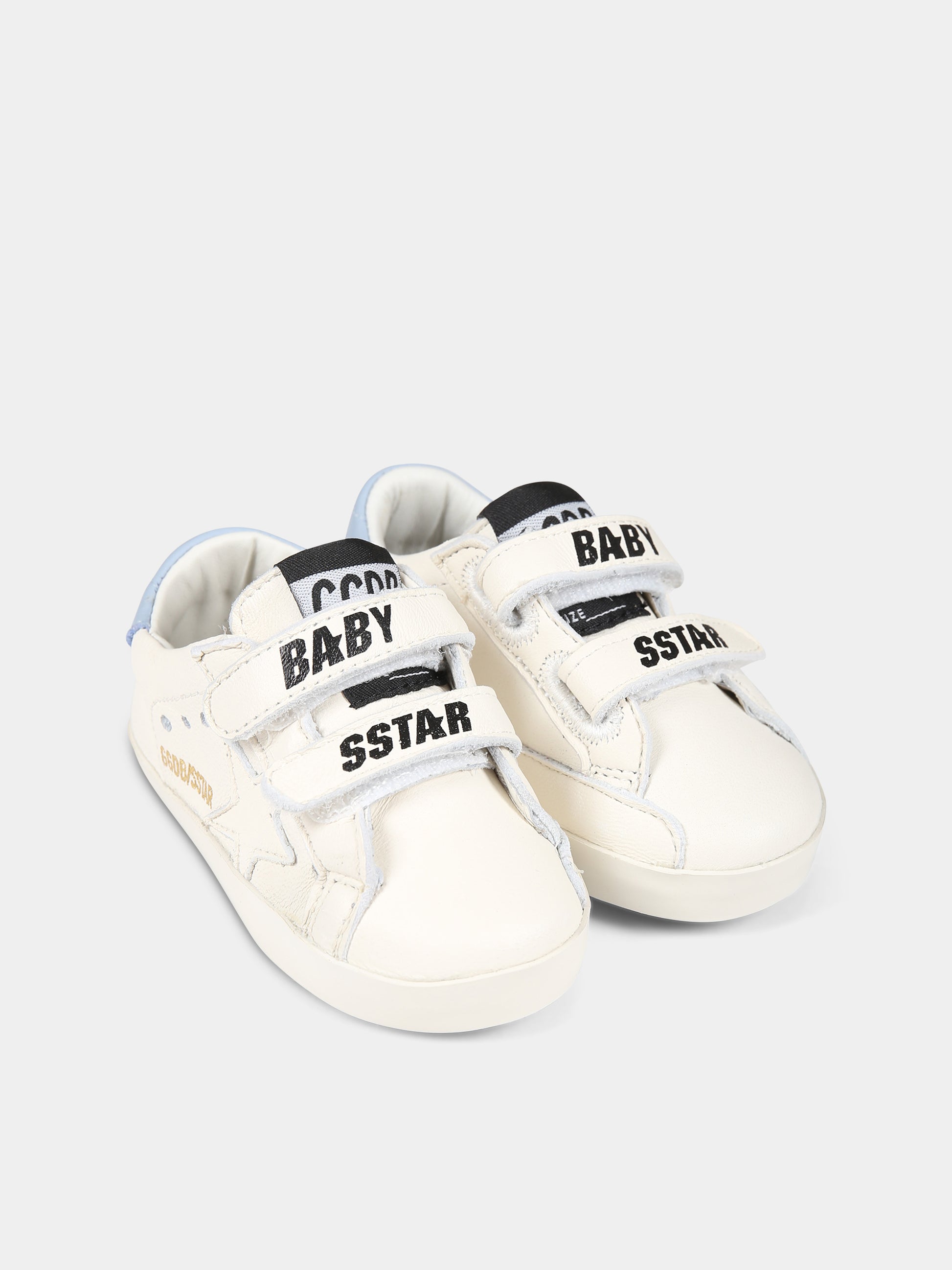 Set bianco per neonato con stella,Golden Goose,GIF00534 F004260 11409