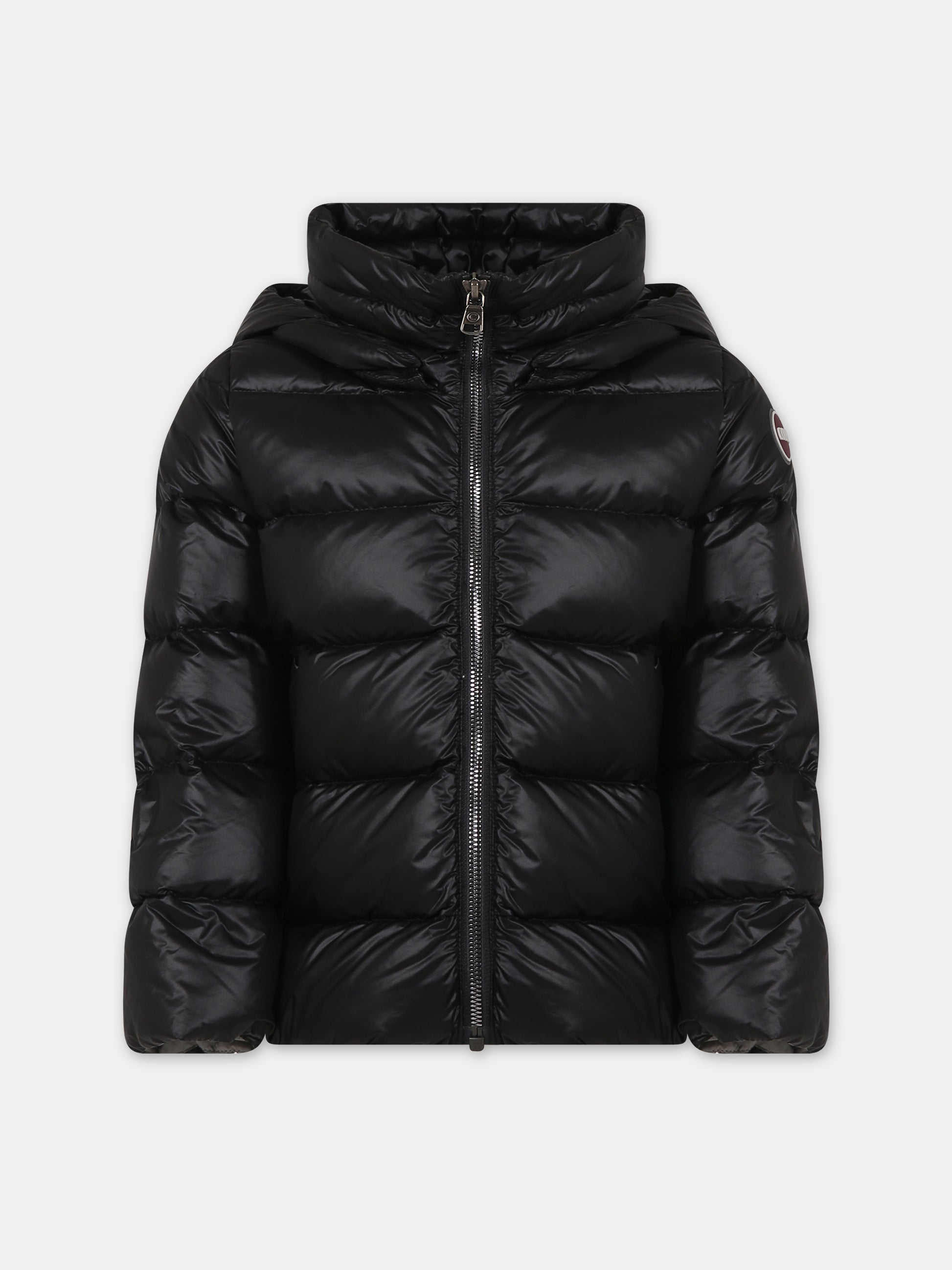 Piumino nero per bambina con logo,Colmar Originals Kids,3452A 5WG 99