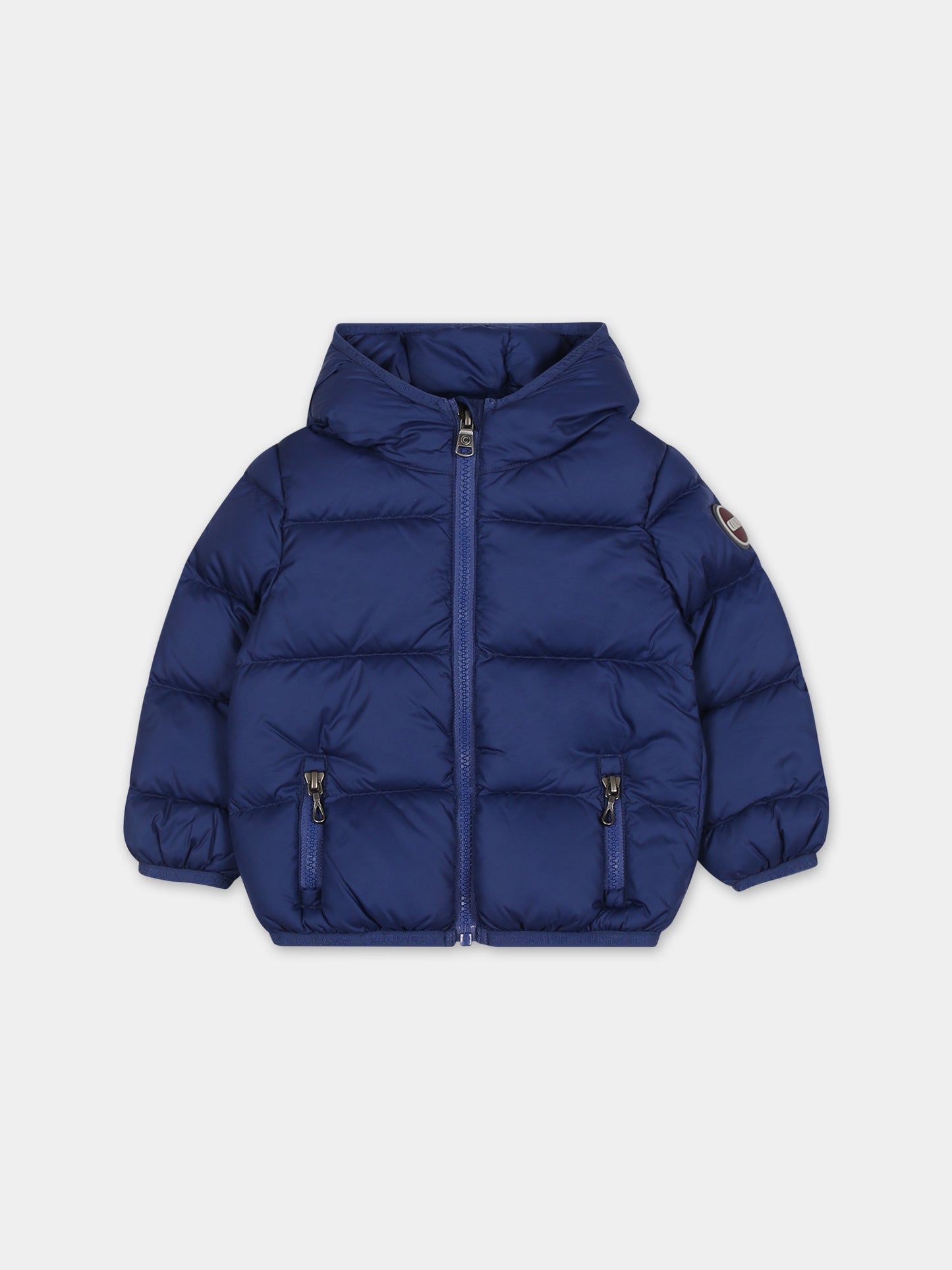 Piumino blu per neonato con logo,Colmar Originals Kids,3470A 9WY 432