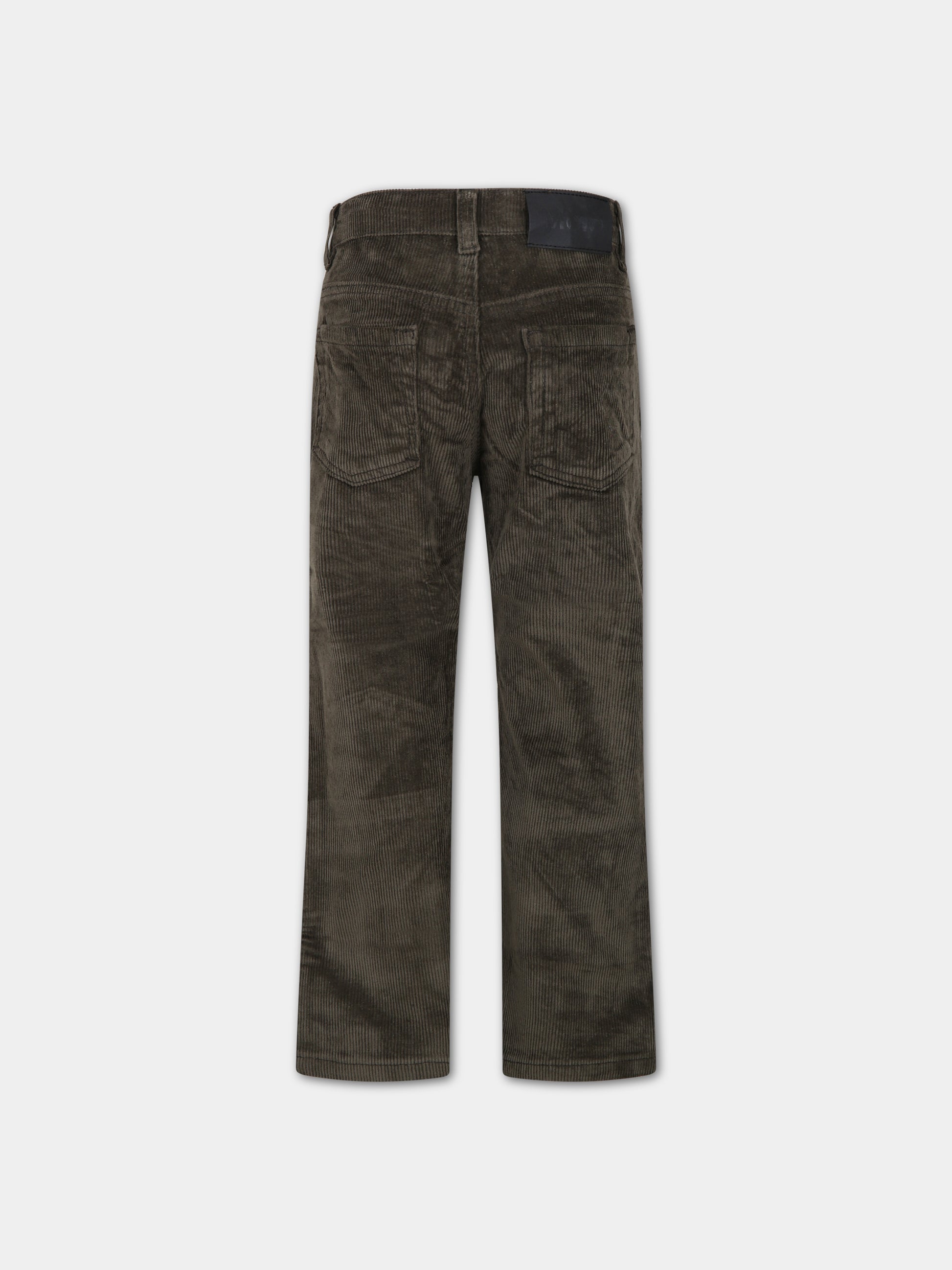 Pantaloni verdi per bambino con logo,Molo,1W23I105 8796