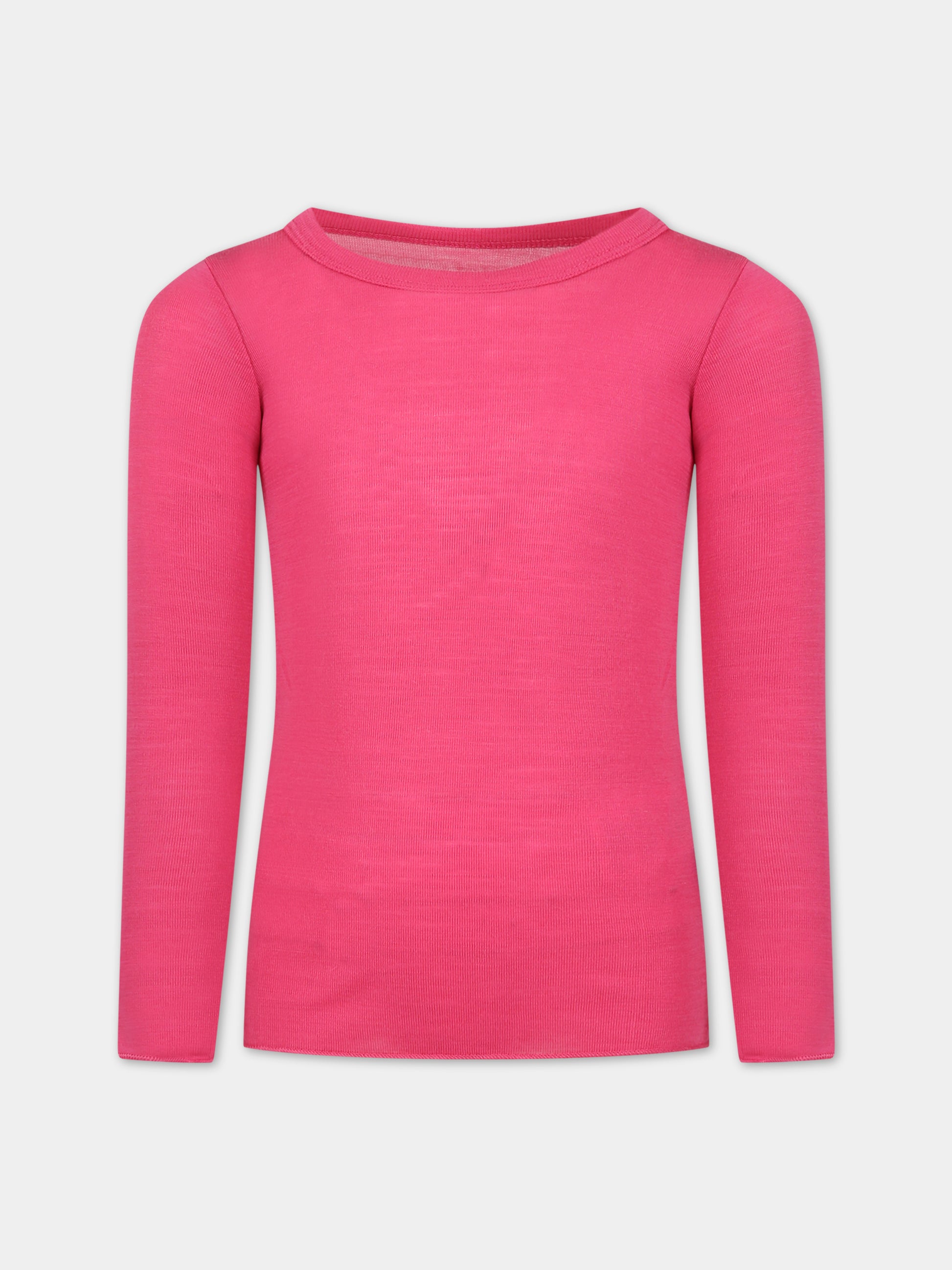 T-shirt fucsia per bambina,Molo,2W23A405 8775