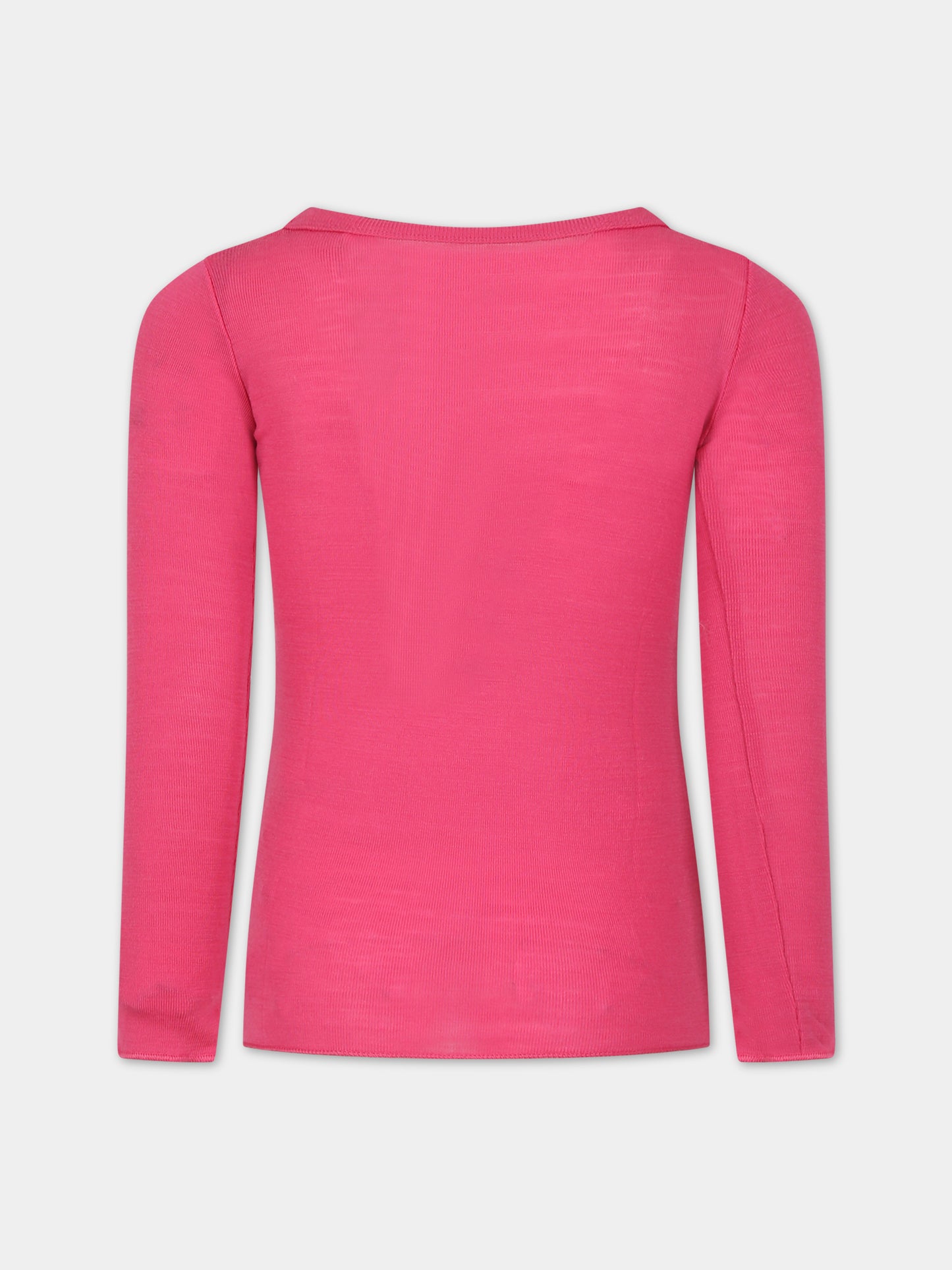 T-shirt fucsia per bambina,Molo,2W23A405 8775
