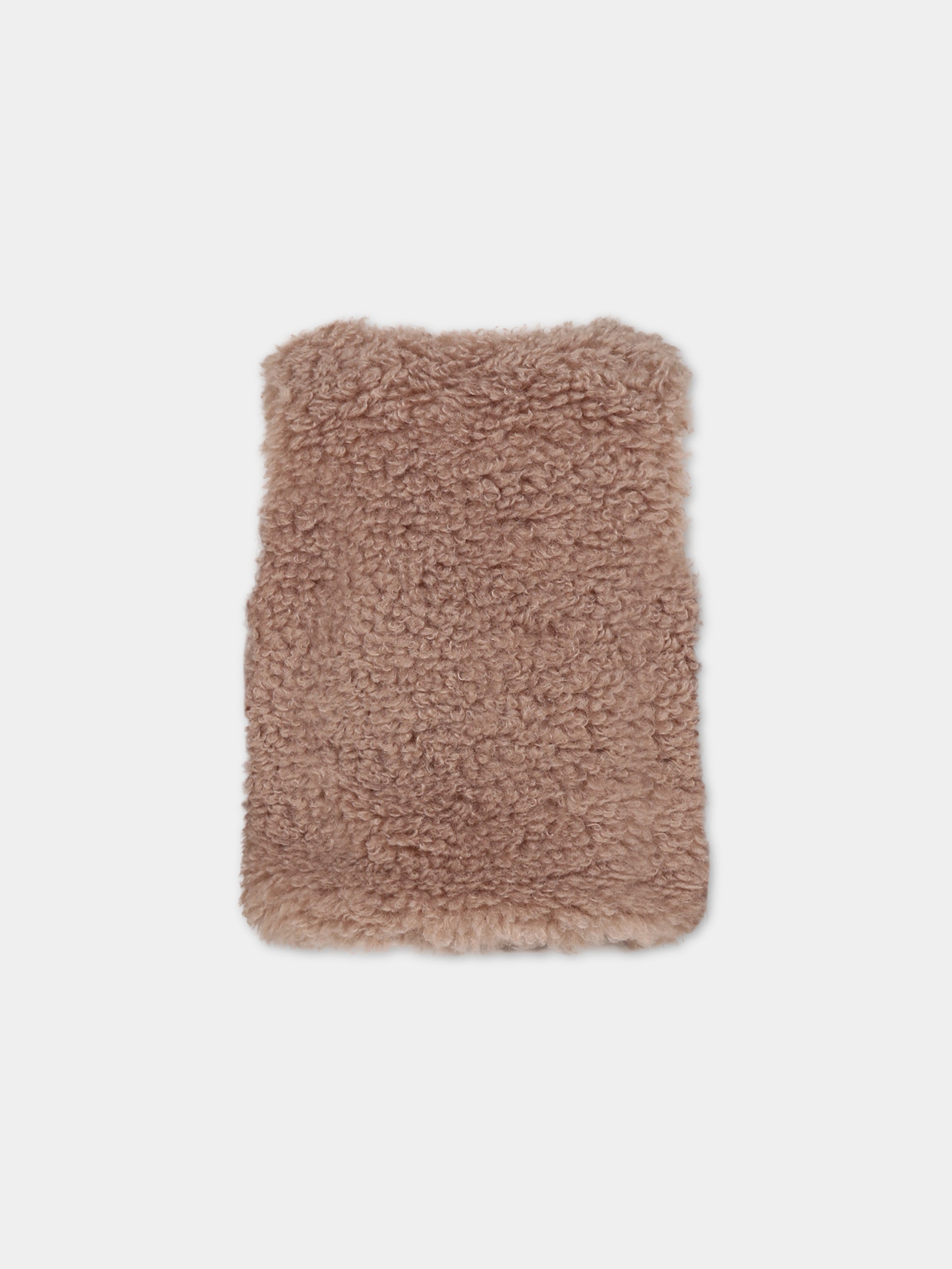 Gilet beige per bambina,Molo,2W23M205 8772